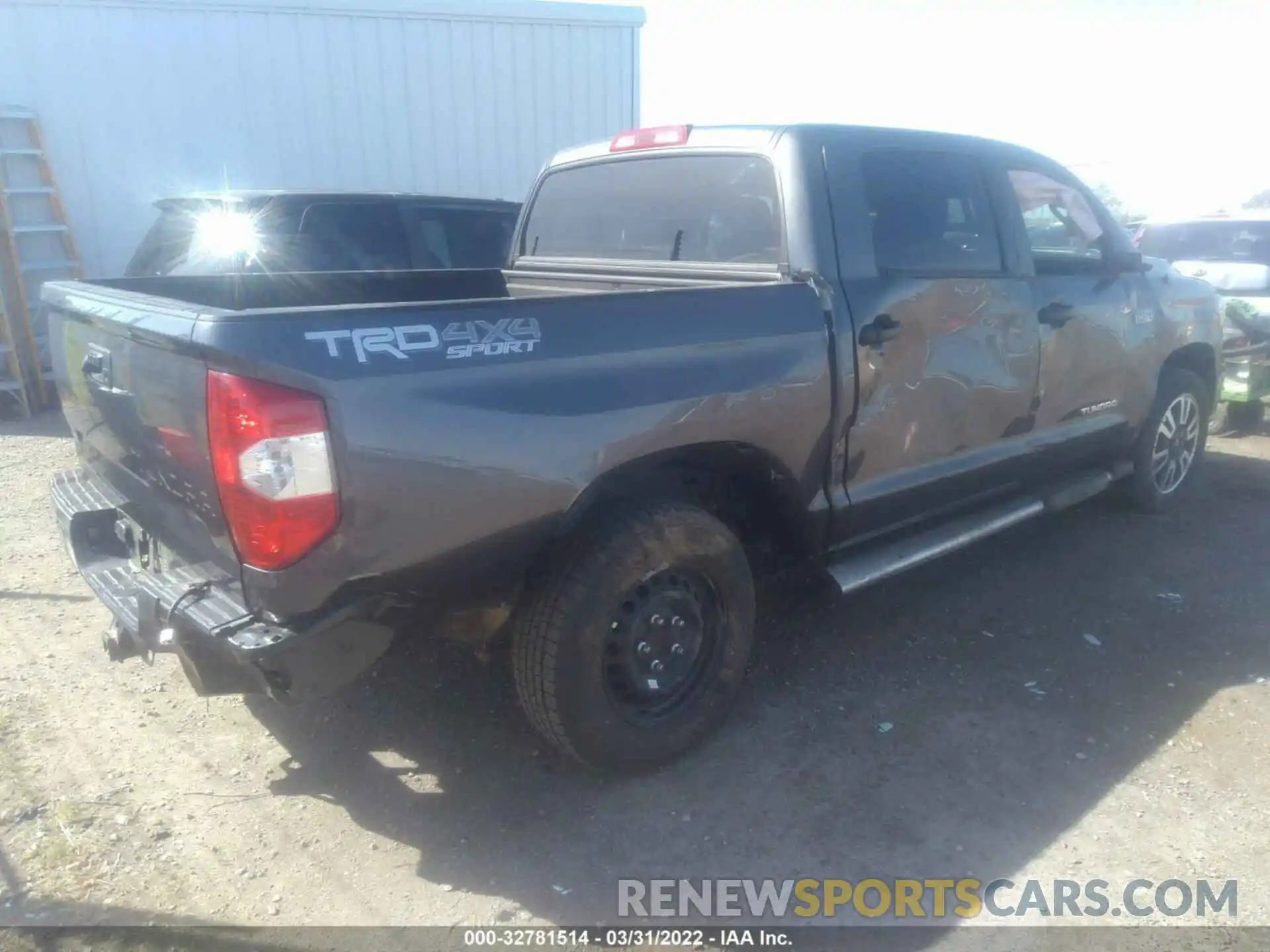 4 Photograph of a damaged car 5TFDY5F15KX868447 TOYOTA TUNDRA 4WD 2019