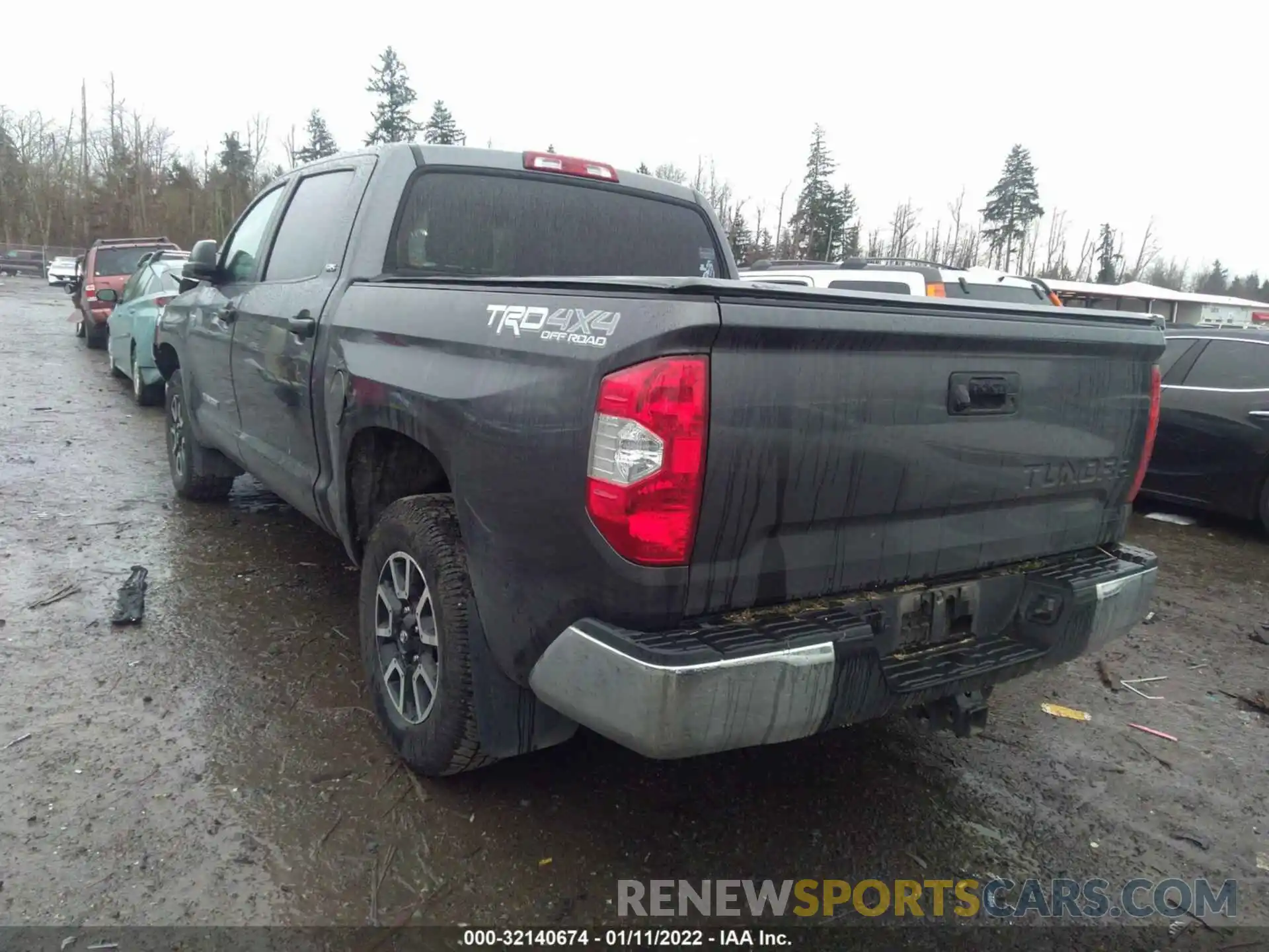 3 Photograph of a damaged car 5TFDY5F16KX787103 TOYOTA TUNDRA 4WD 2019