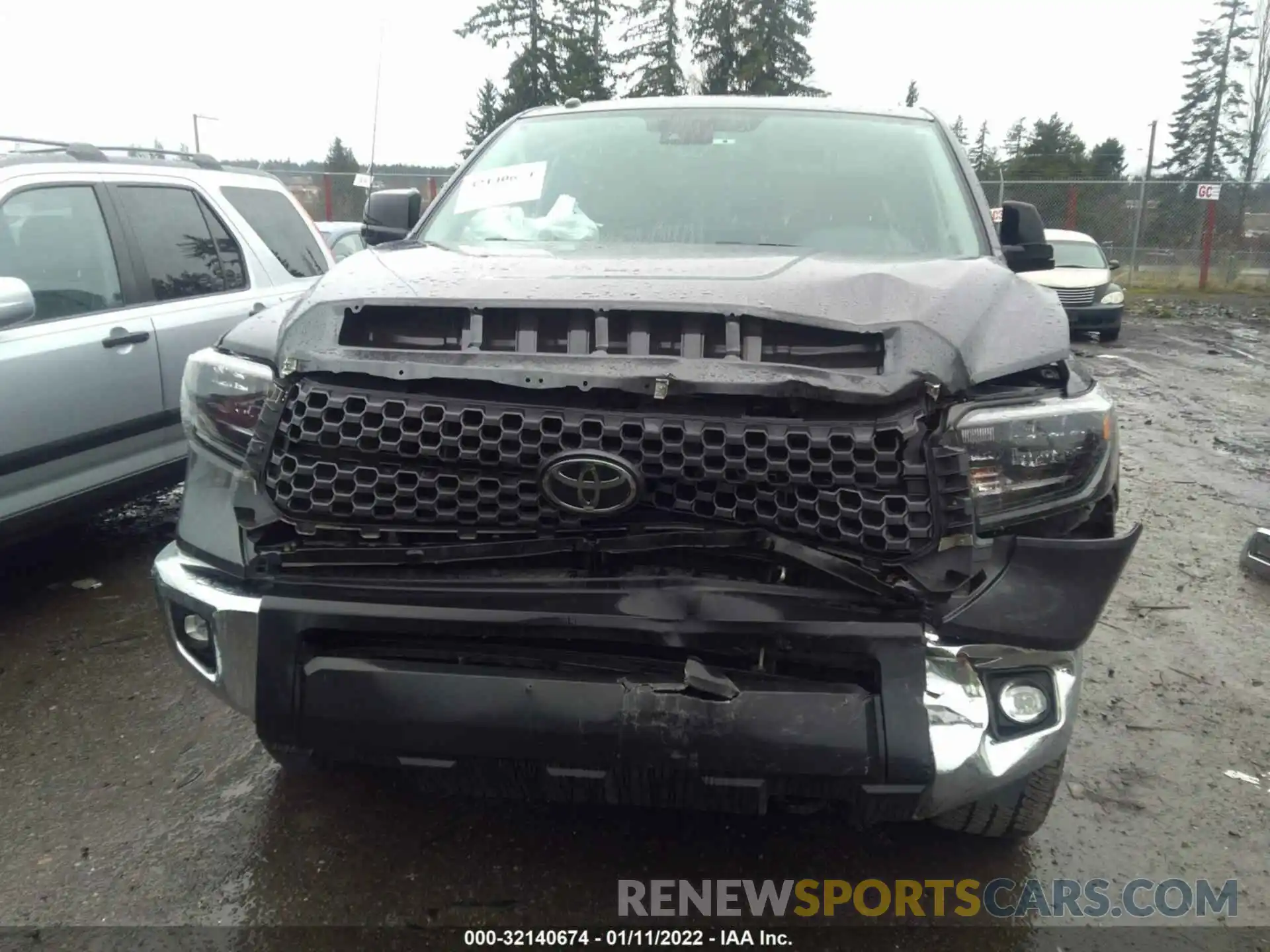 6 Photograph of a damaged car 5TFDY5F16KX787103 TOYOTA TUNDRA 4WD 2019