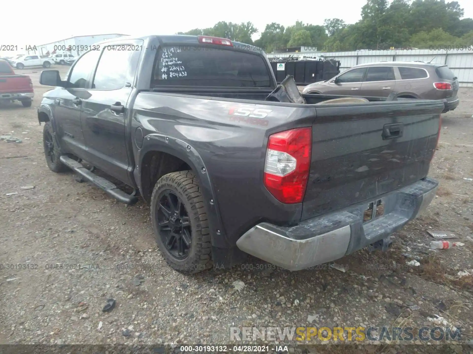 3 Photograph of a damaged car 5TFDY5F16KX804238 TOYOTA TUNDRA 4WD 2019