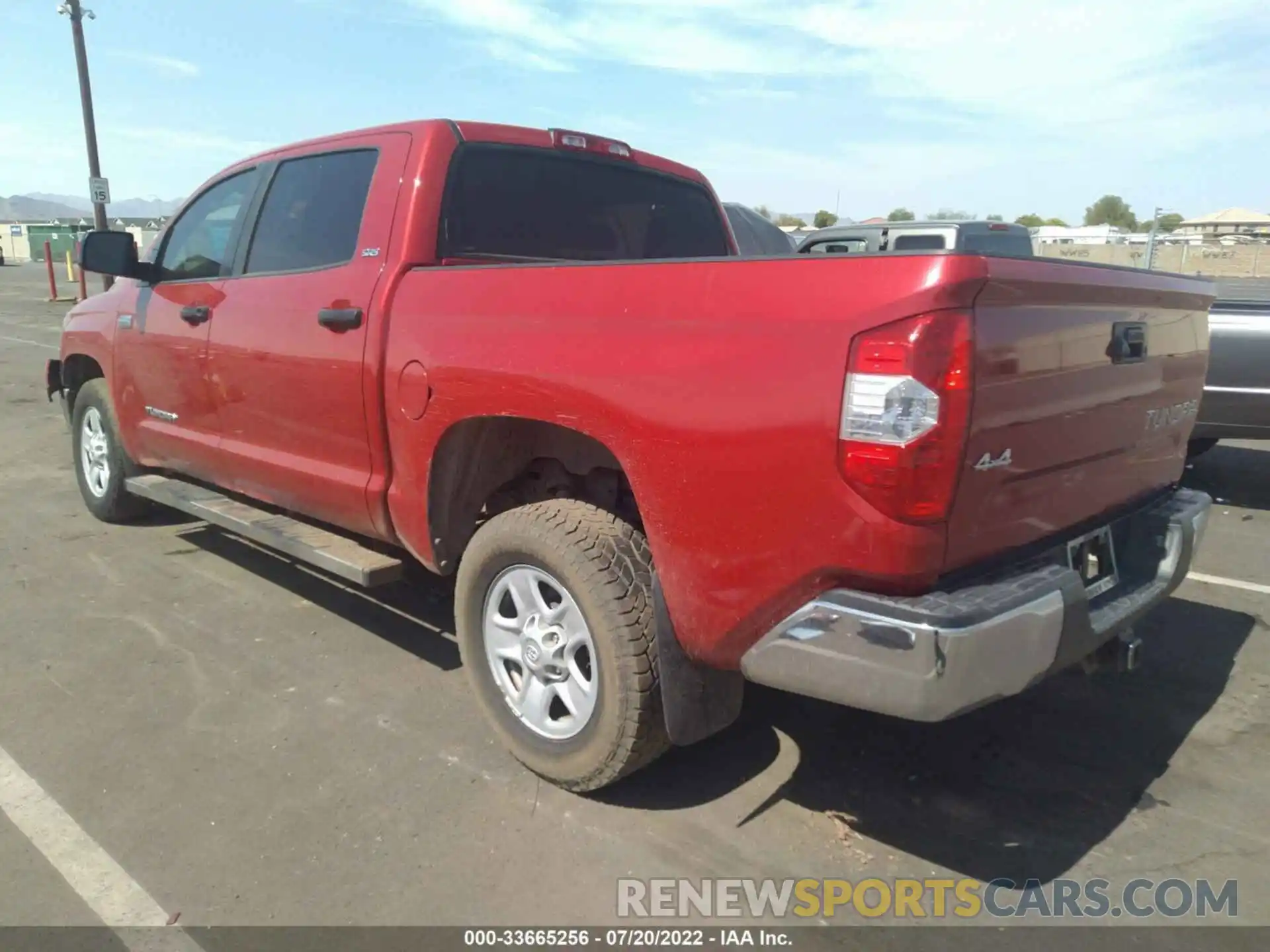 3 Photograph of a damaged car 5TFDY5F16KX854041 TOYOTA TUNDRA 4WD 2019