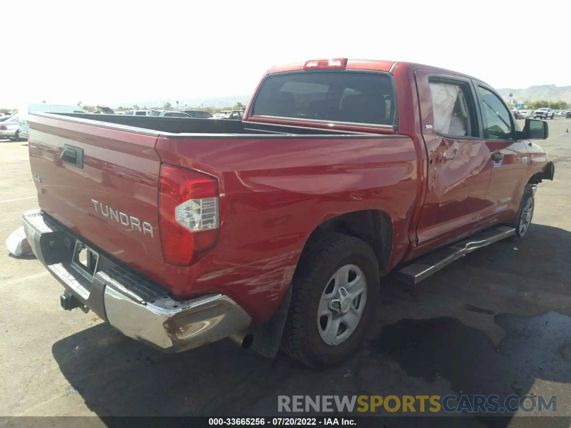 4 Photograph of a damaged car 5TFDY5F16KX854041 TOYOTA TUNDRA 4WD 2019