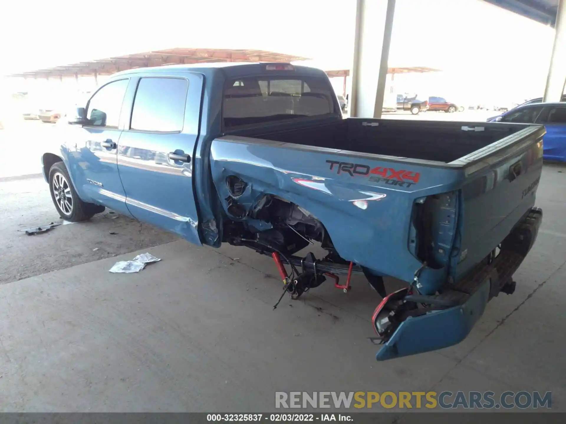 3 Photograph of a damaged car 5TFDY5F16KX854962 TOYOTA TUNDRA 4WD 2019