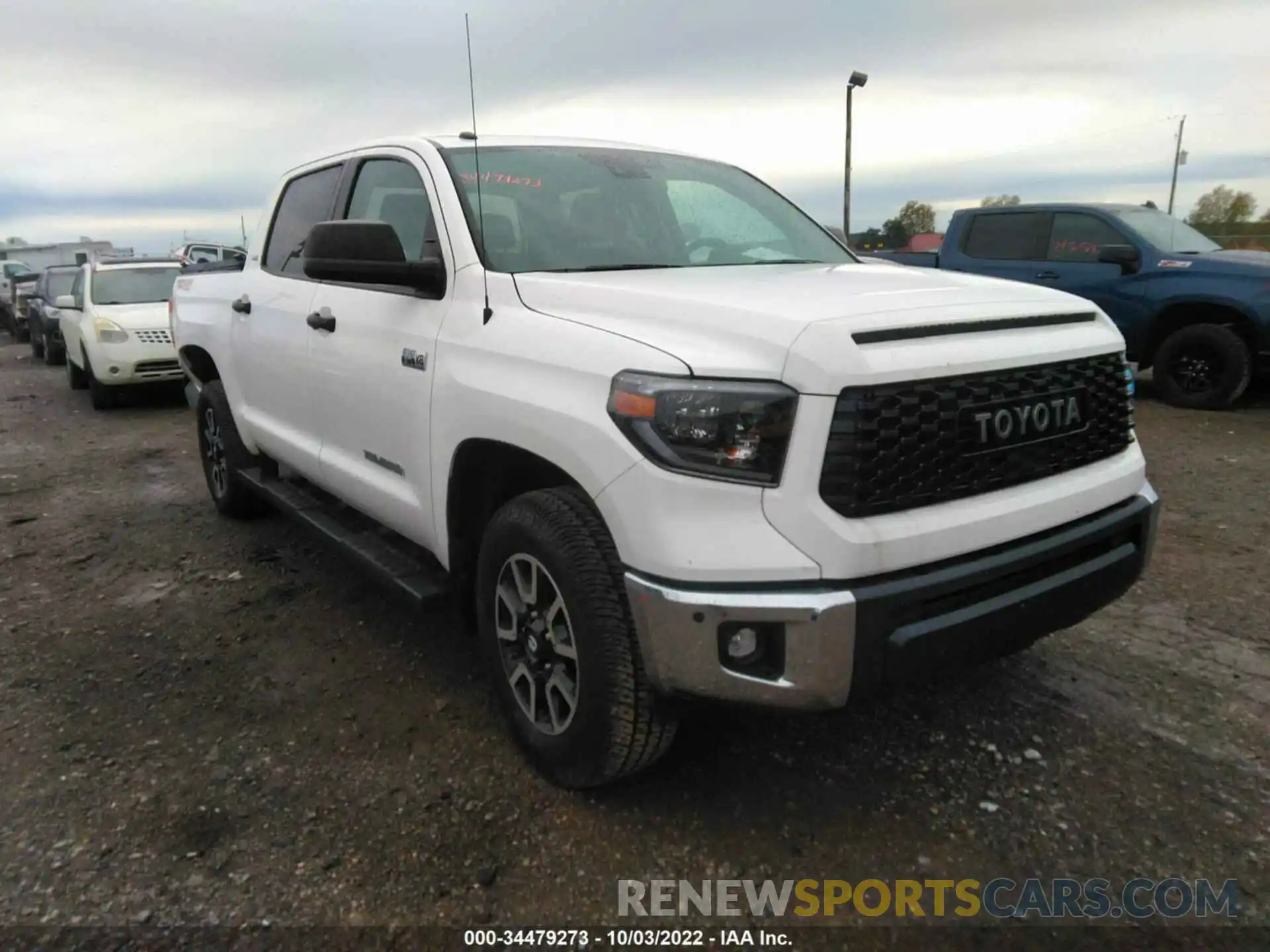 1 Фотография поврежденного автомобиля 5TFDY5F16KX863600 TOYOTA TUNDRA 4WD 2019