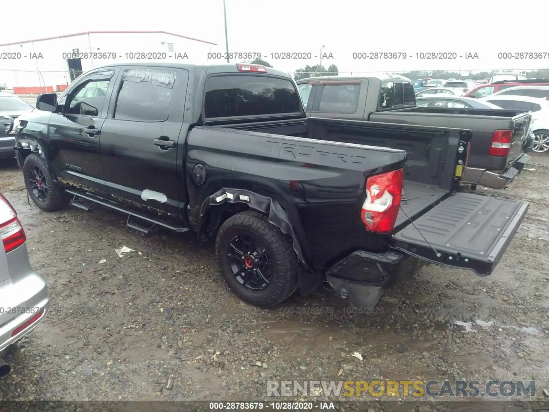 3 Photograph of a damaged car 5TFDY5F17KX843775 TOYOTA TUNDRA 4WD 2019