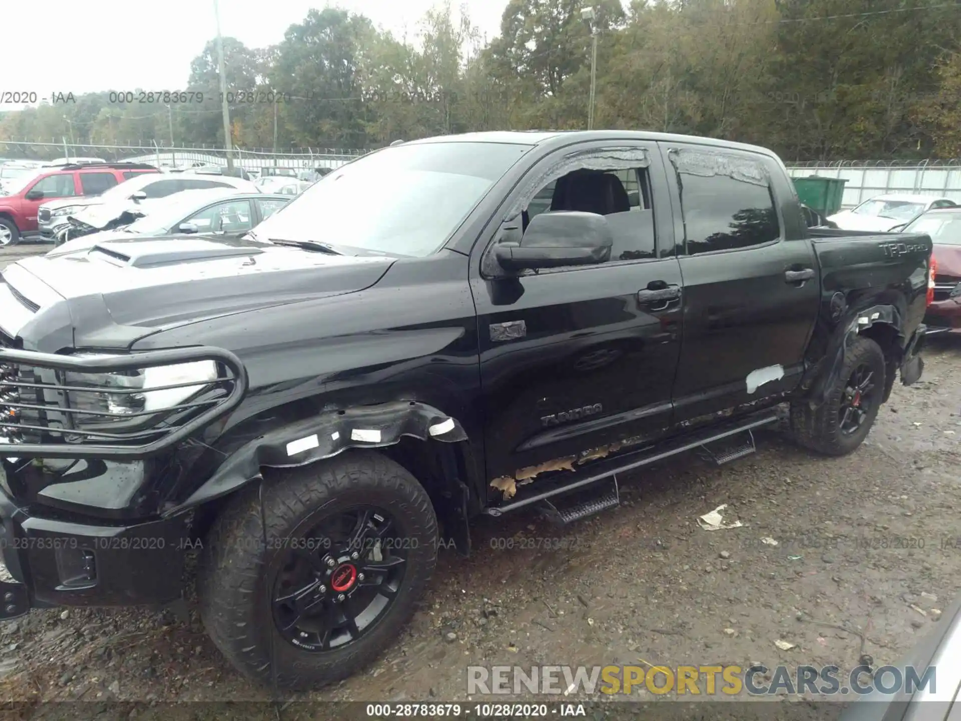 6 Photograph of a damaged car 5TFDY5F17KX843775 TOYOTA TUNDRA 4WD 2019