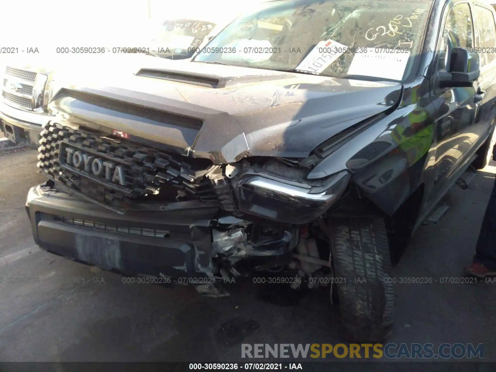 6 Photograph of a damaged car 5TFDY5F17KX849270 TOYOTA TUNDRA 4WD 2019