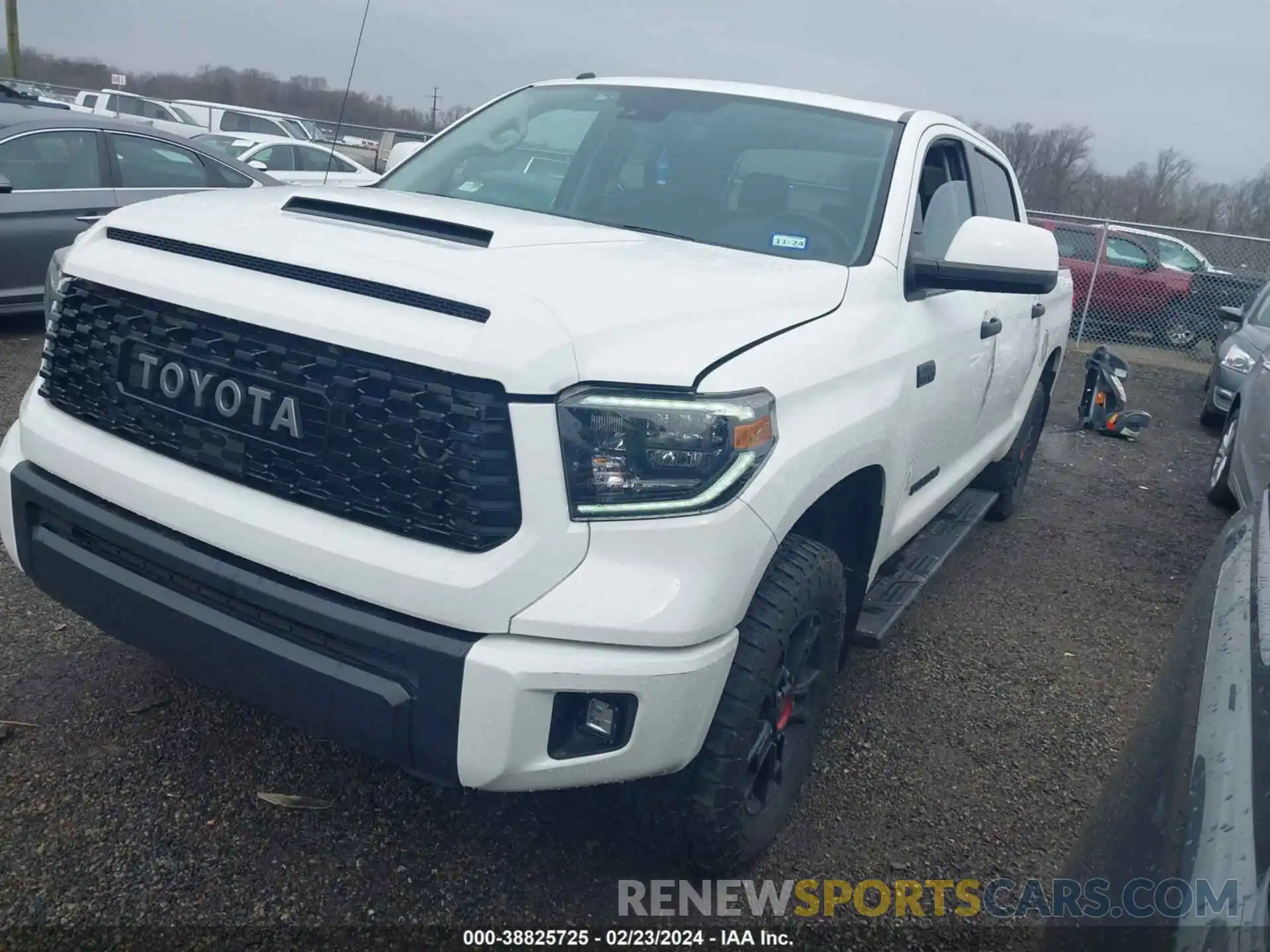 2 Photograph of a damaged car 5TFDY5F17KX857076 TOYOTA TUNDRA 4WD 2019