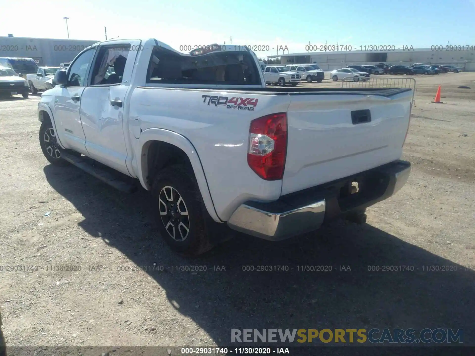 3 Photograph of a damaged car 5TFDY5F18KX850640 TOYOTA TUNDRA 4WD 2019