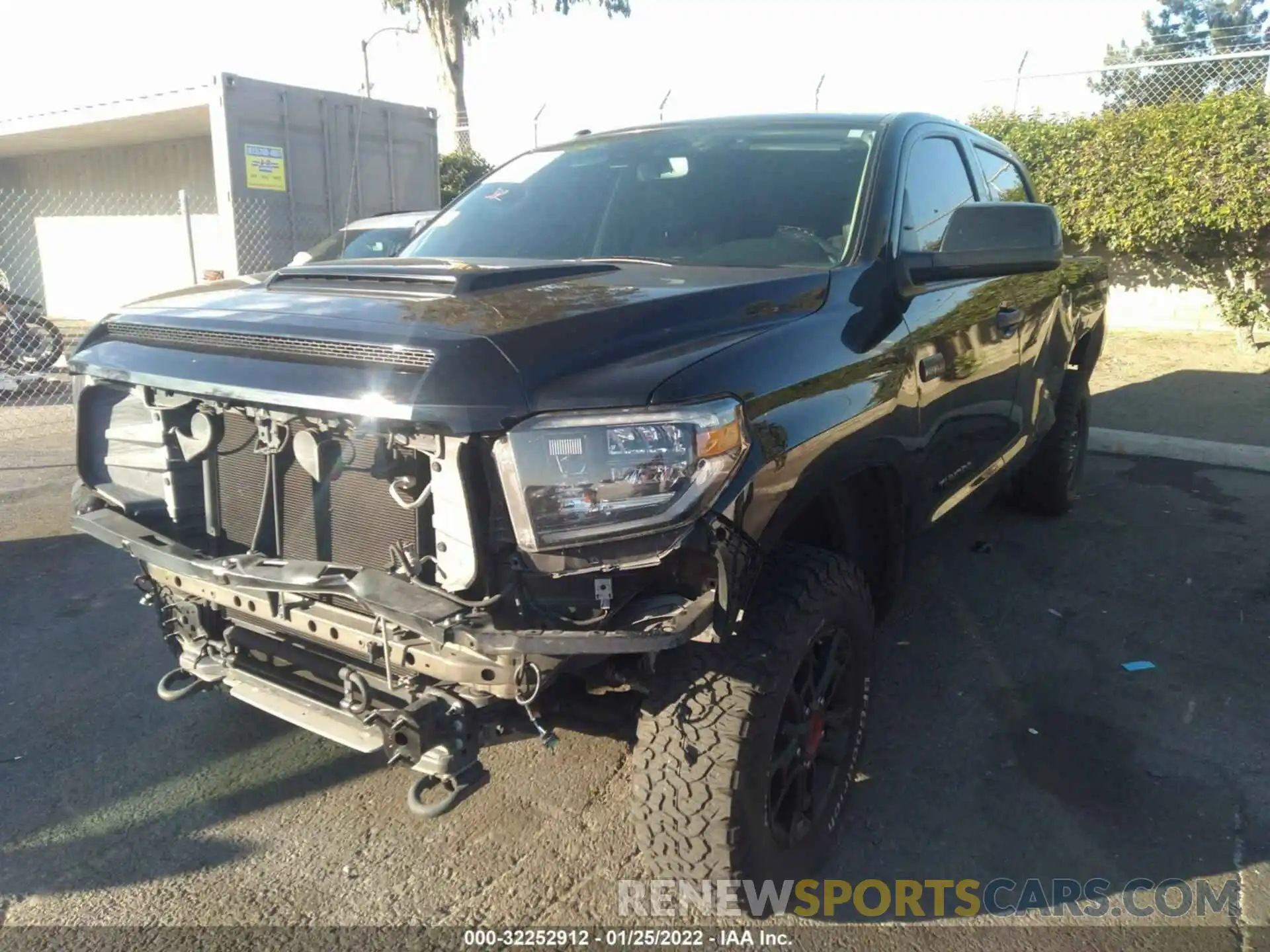 2 Photograph of a damaged car 5TFDY5F18KX856292 TOYOTA TUNDRA 4WD 2019