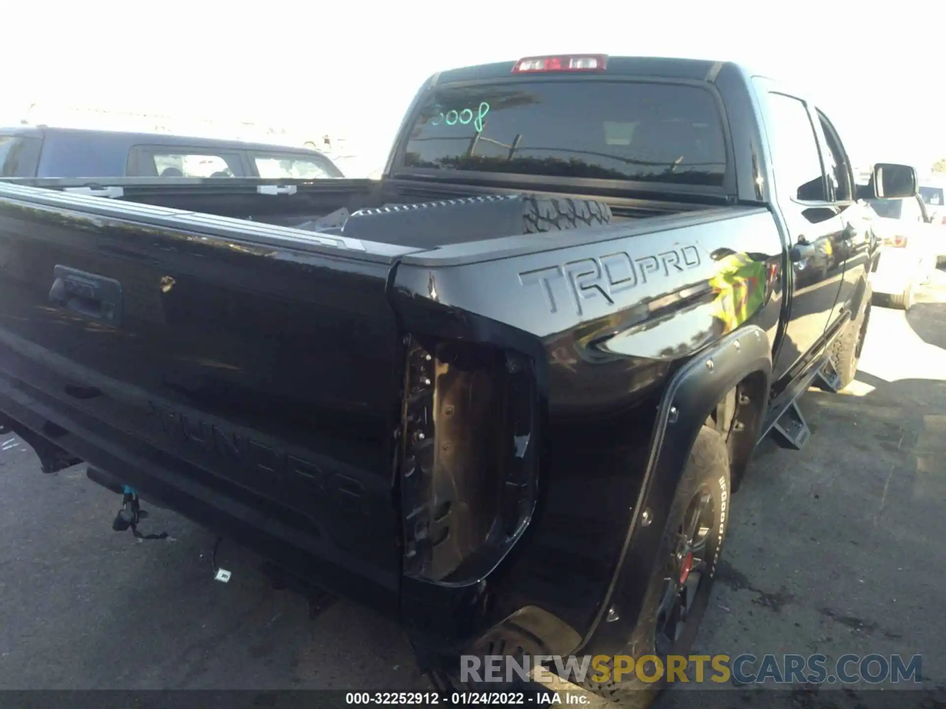 4 Photograph of a damaged car 5TFDY5F18KX856292 TOYOTA TUNDRA 4WD 2019