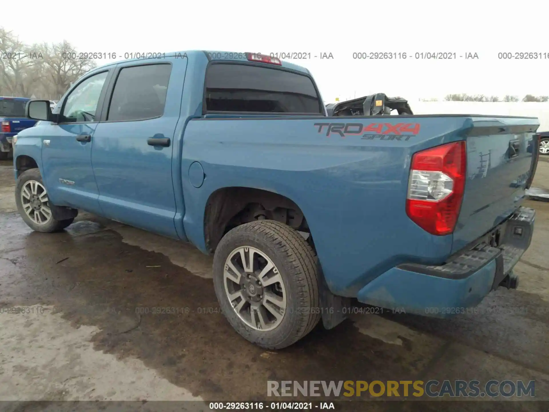 3 Photograph of a damaged car 5TFDY5F18KX859371 TOYOTA TUNDRA 4WD 2019