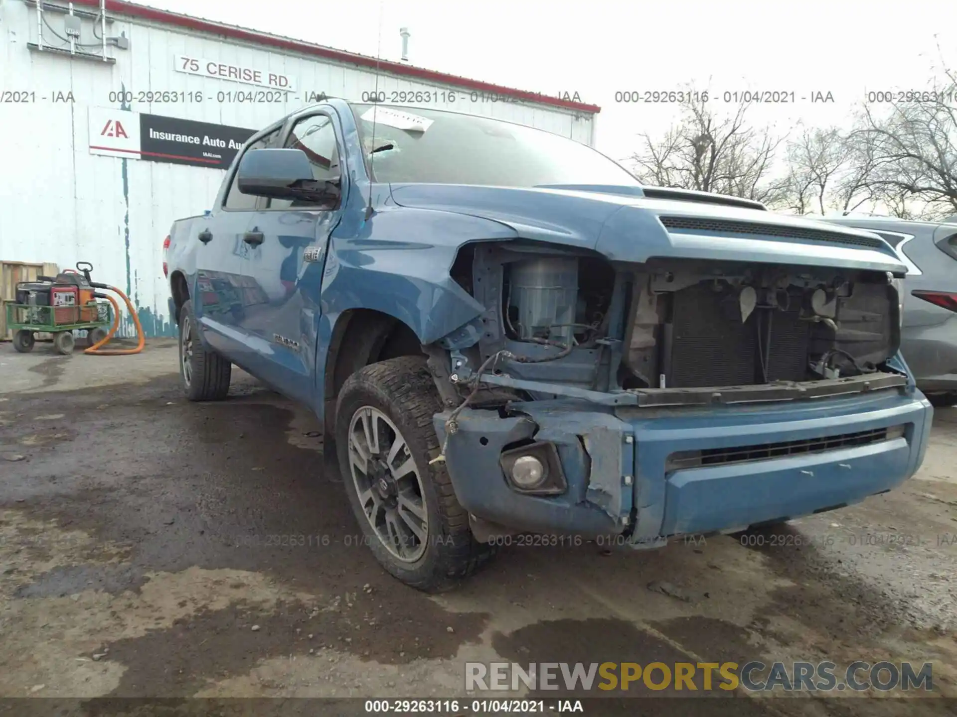 6 Photograph of a damaged car 5TFDY5F18KX859371 TOYOTA TUNDRA 4WD 2019