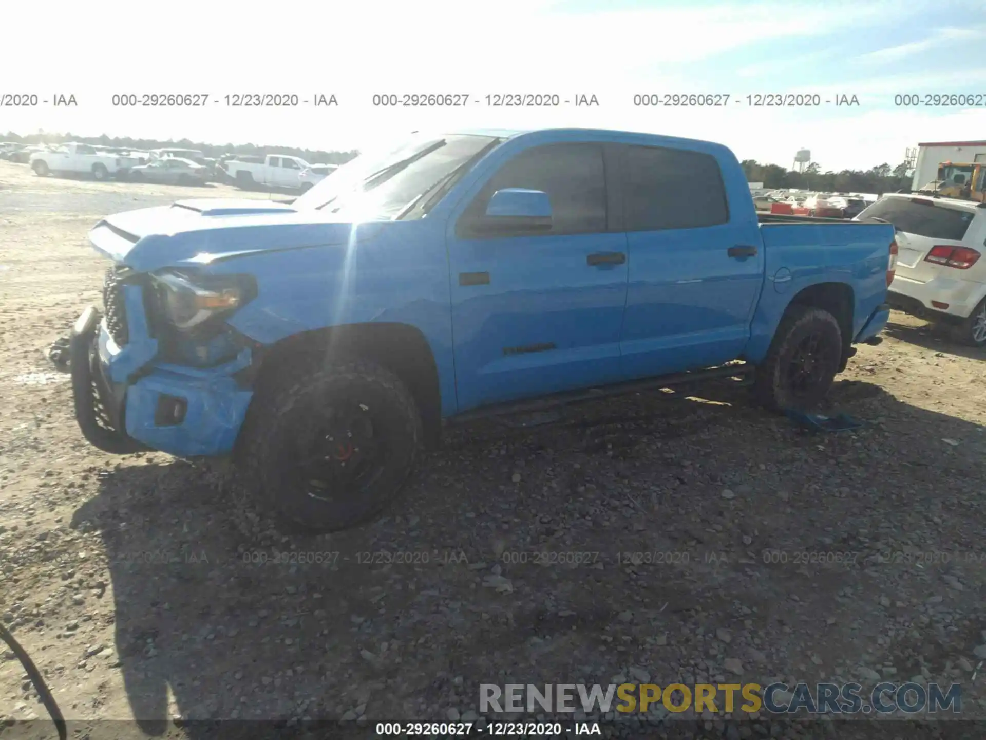 2 Photograph of a damaged car 5TFDY5F19KX800426 TOYOTA TUNDRA 4WD 2019