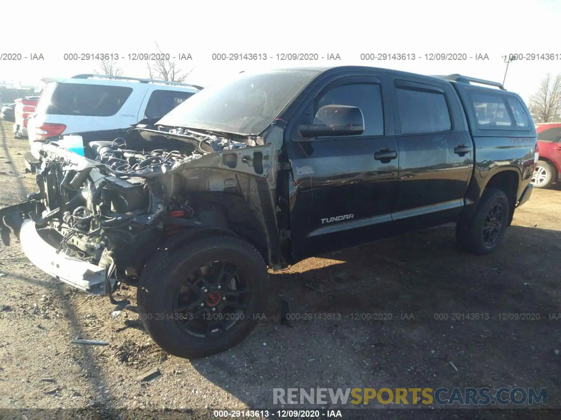 2 Photograph of a damaged car 5TFDY5F19KX839792 TOYOTA TUNDRA 4WD 2019