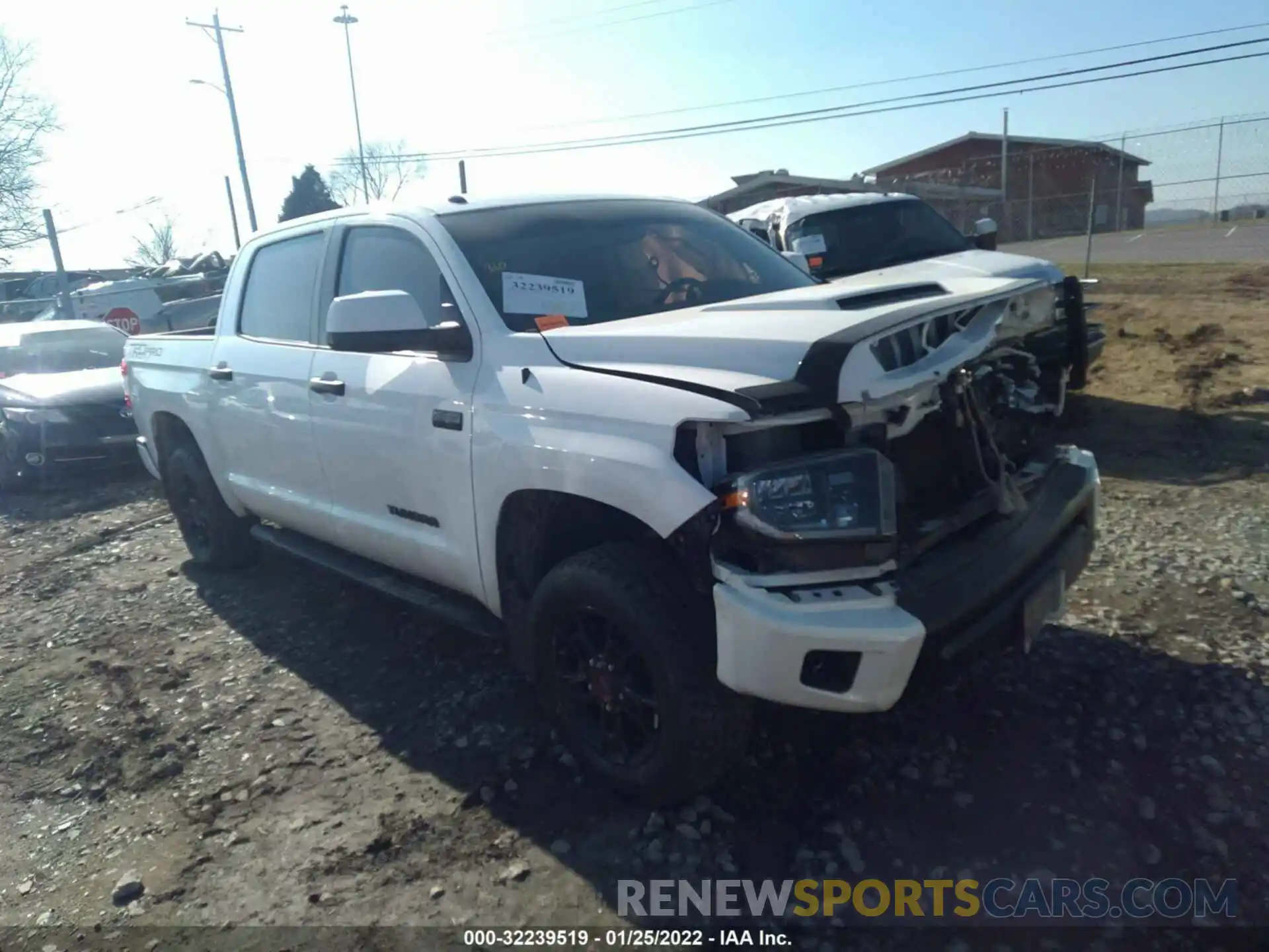 1 Photograph of a damaged car 5TFDY5F1XKX779862 TOYOTA TUNDRA 4WD 2019