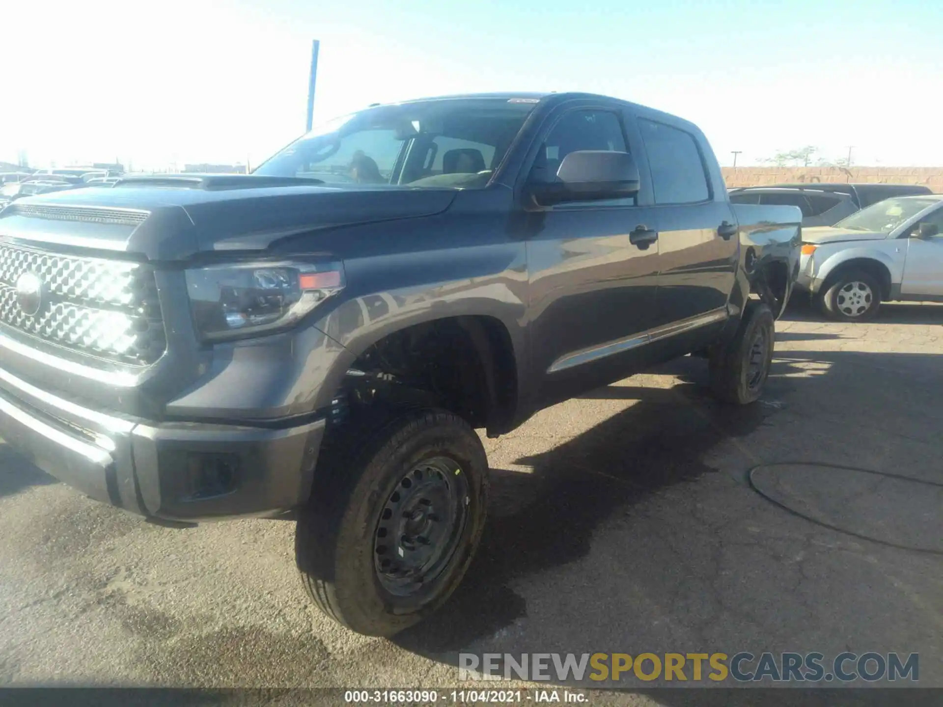 2 Photograph of a damaged car 5TFDY5F1XKX817185 TOYOTA TUNDRA 4WD 2019