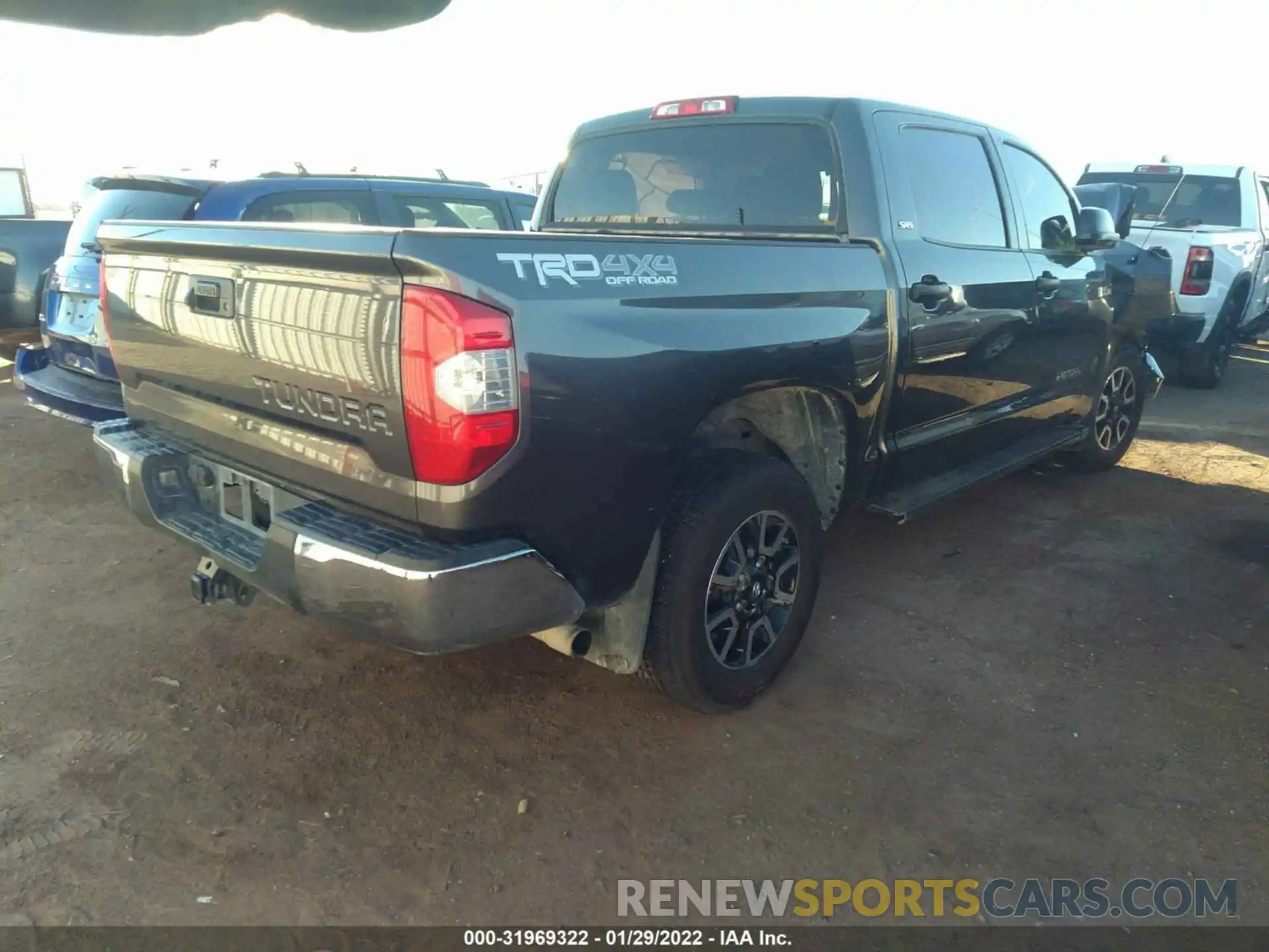 4 Photograph of a damaged car 5TFDY5F1XKX822323 TOYOTA TUNDRA 4WD 2019