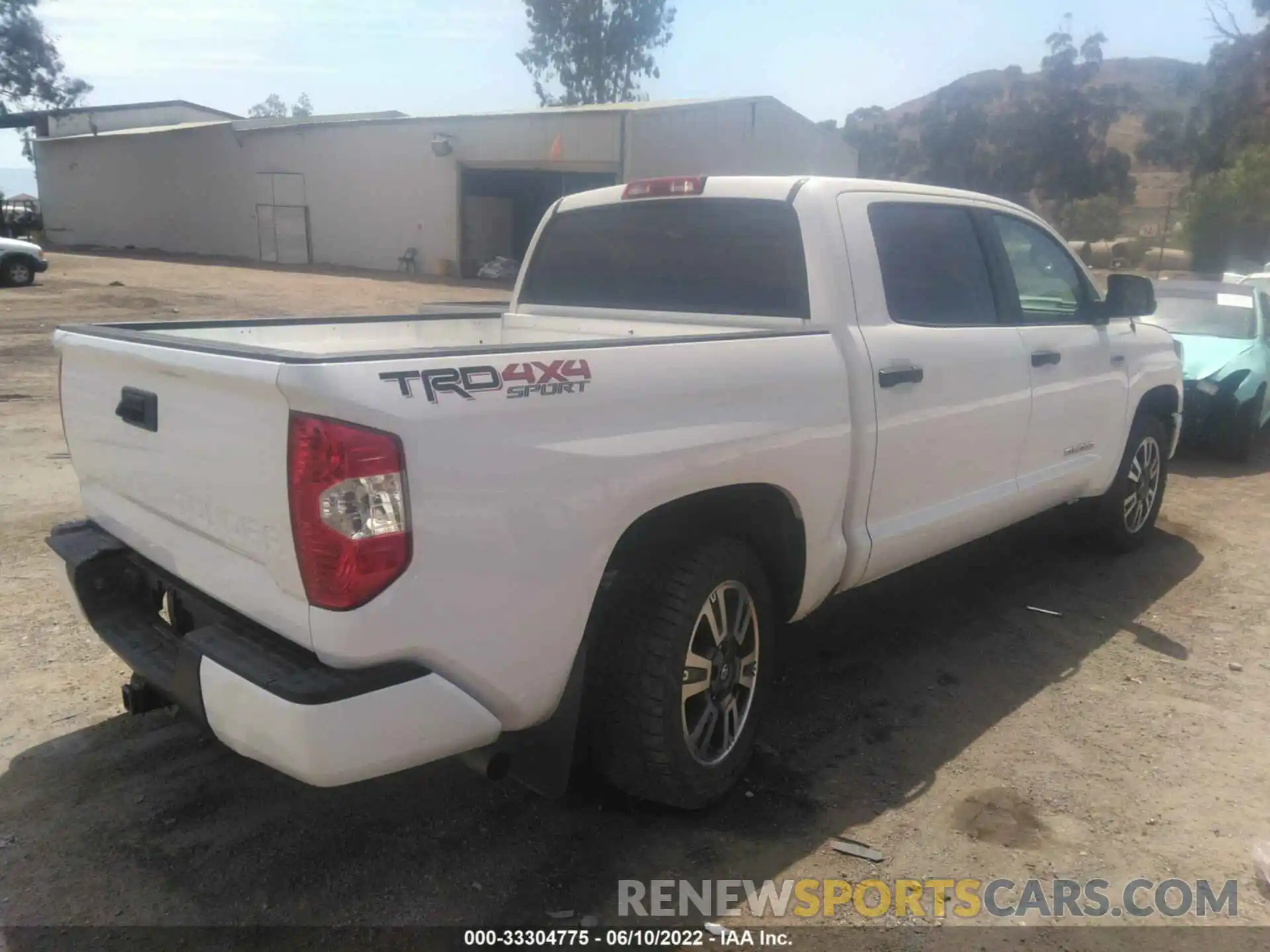 4 Photograph of a damaged car 5TFDY5F1XKX831412 TOYOTA TUNDRA 4WD 2019