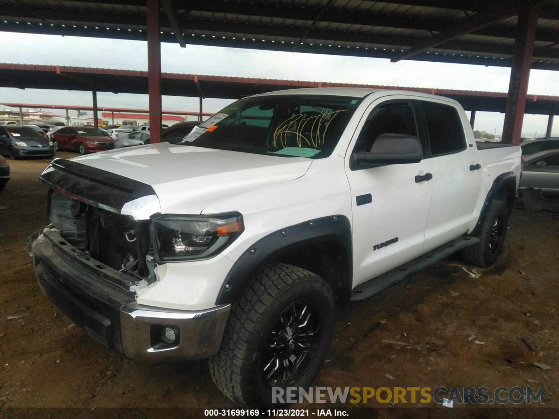 2 Photograph of a damaged car 5TFDY5F1XKX834424 TOYOTA TUNDRA 4WD 2019