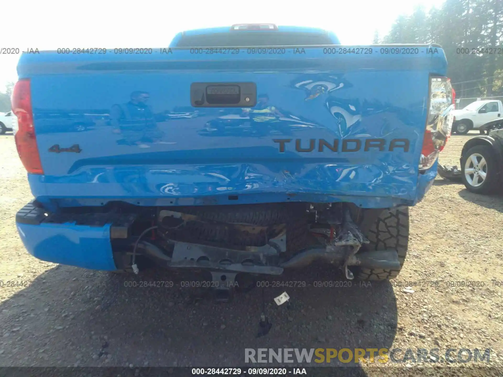 6 Photograph of a damaged car 5TFDY5F1XKX860585 TOYOTA TUNDRA 4WD 2019