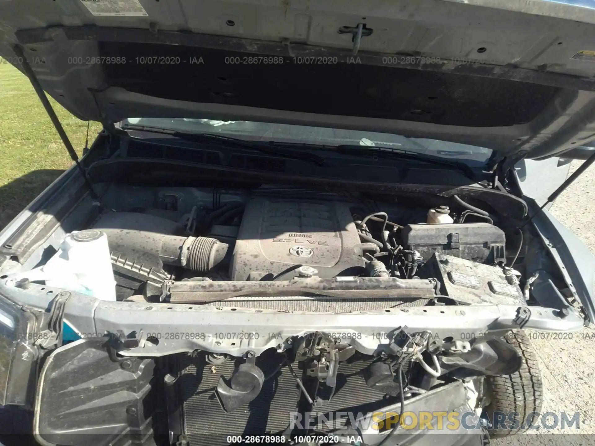 10 Фотография поврежденного автомобиля 5TFDY5F1XKX861140 TOYOTA TUNDRA 4WD 2019