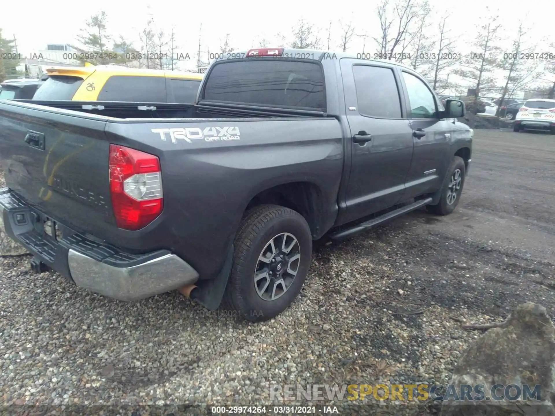 4 Photograph of a damaged car 5TFDY5F1XKX861557 TOYOTA TUNDRA 4WD 2019