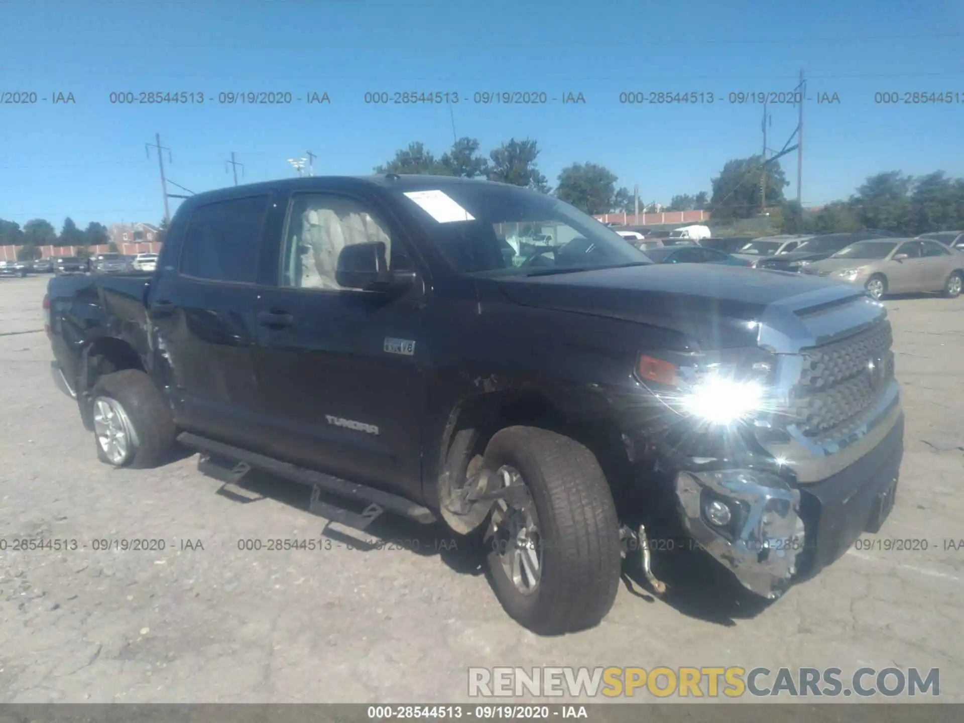 1 Photograph of a damaged car 5TFDY5F1XKX868086 TOYOTA TUNDRA 4WD 2019