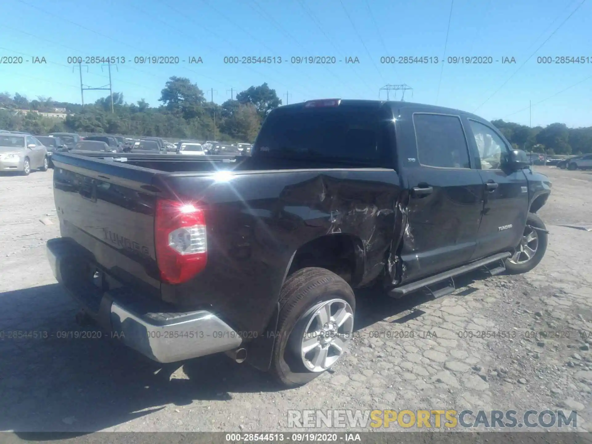 4 Photograph of a damaged car 5TFDY5F1XKX868086 TOYOTA TUNDRA 4WD 2019