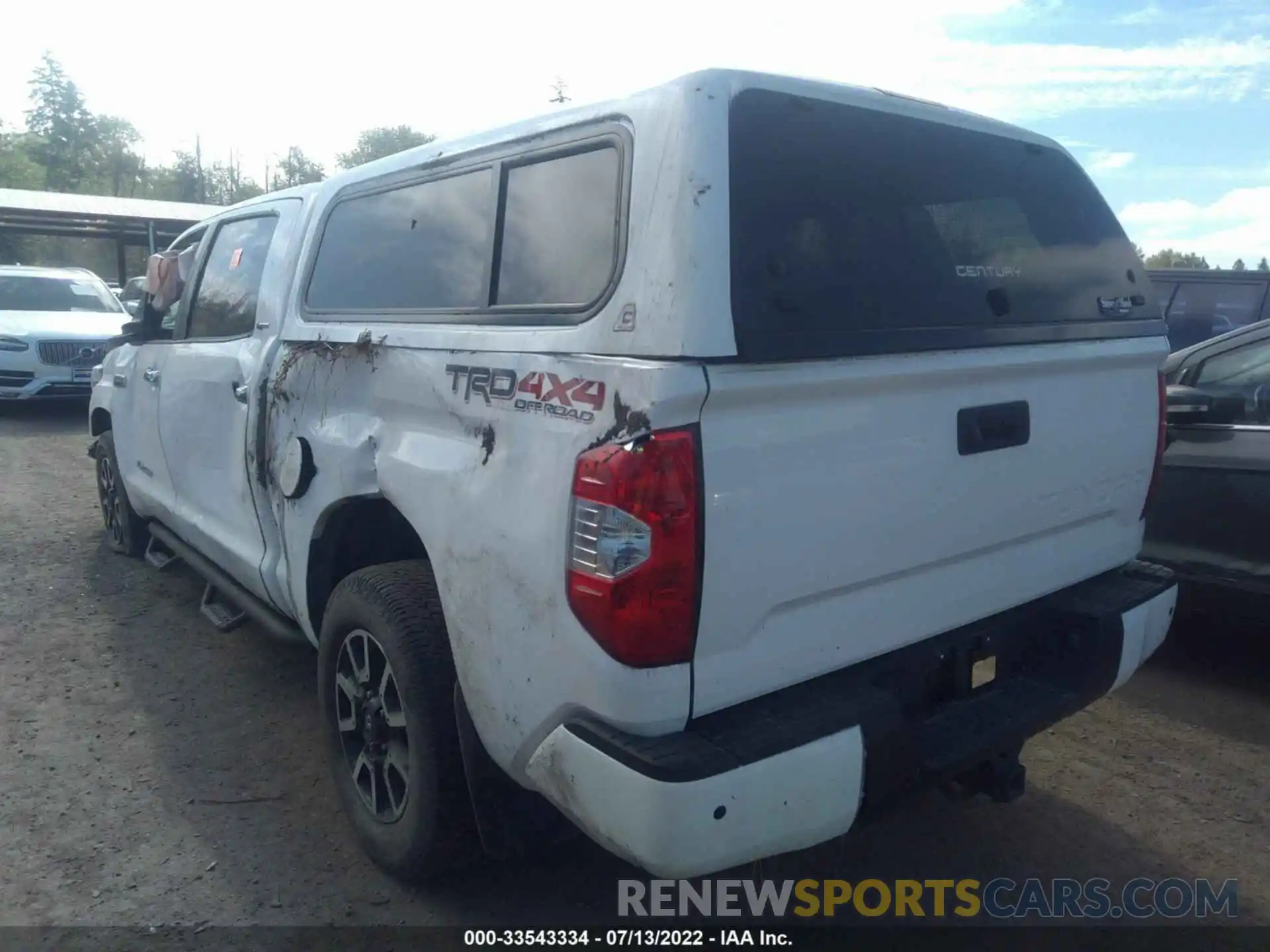 3 Photograph of a damaged car 5TFHY5F10KX787258 TOYOTA TUNDRA 4WD 2019