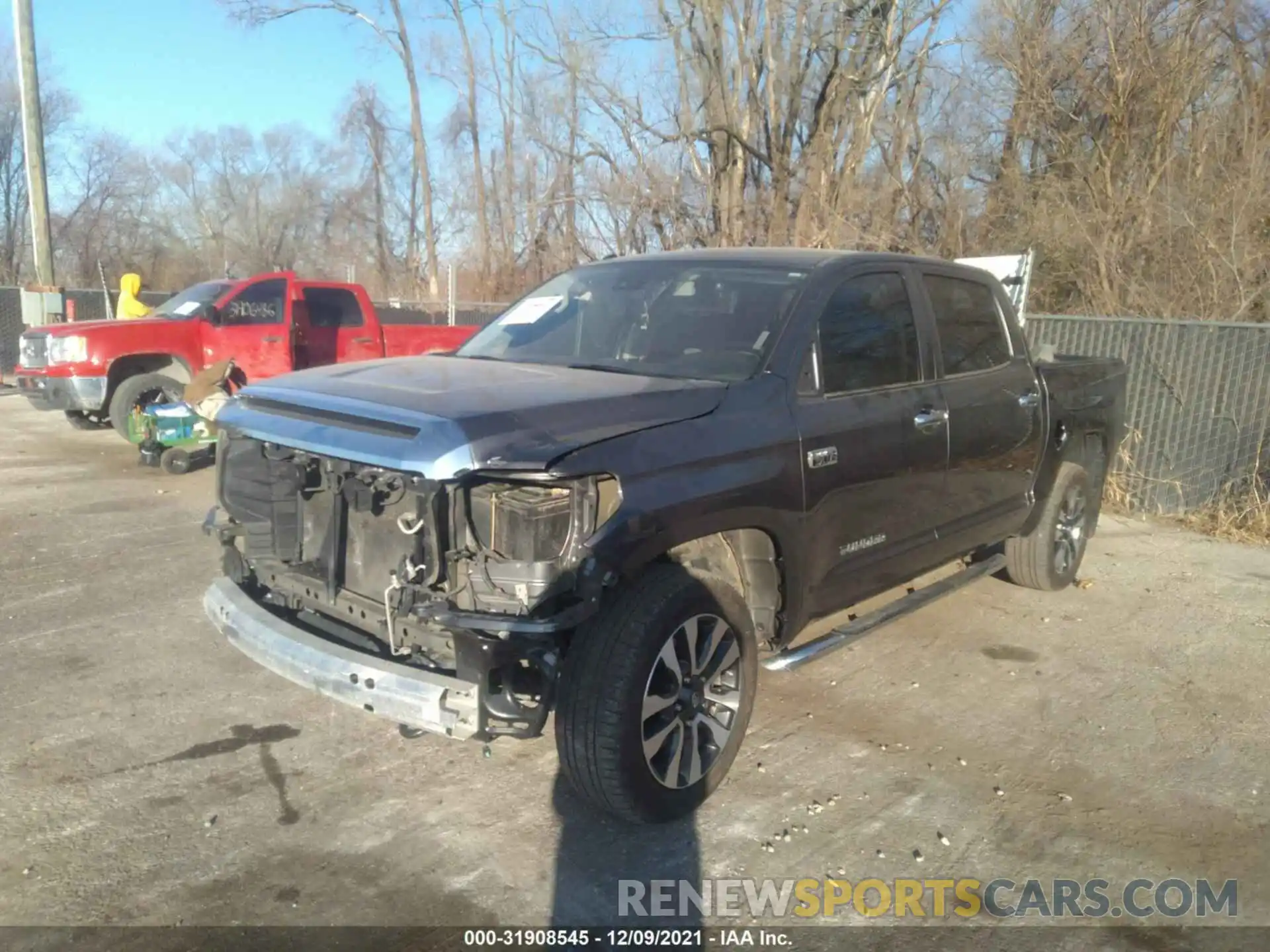 2 Photograph of a damaged car 5TFHY5F10KX859379 TOYOTA TUNDRA 4WD 2019