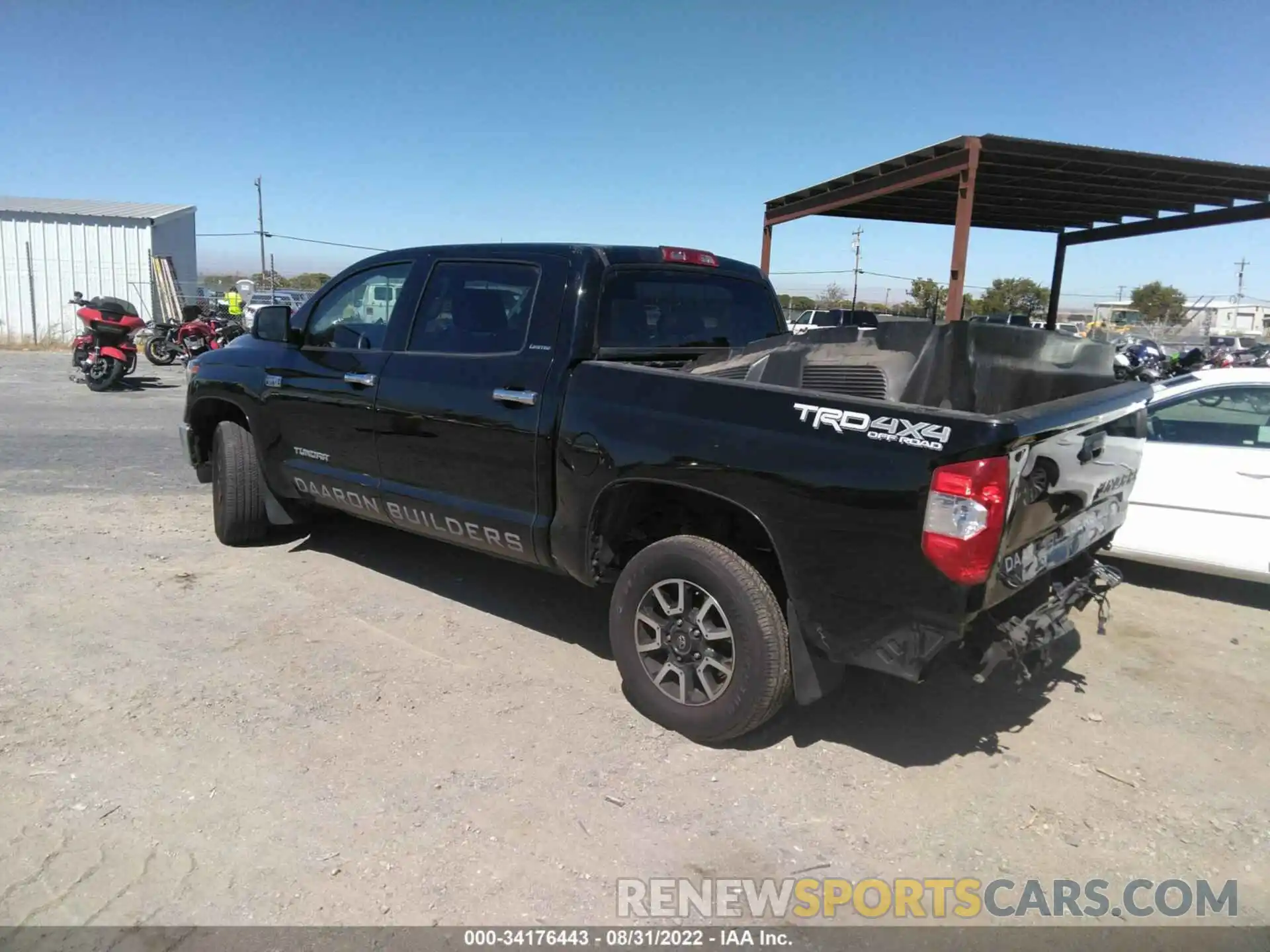 3 Photograph of a damaged car 5TFHY5F11KX786457 TOYOTA TUNDRA 4WD 2019