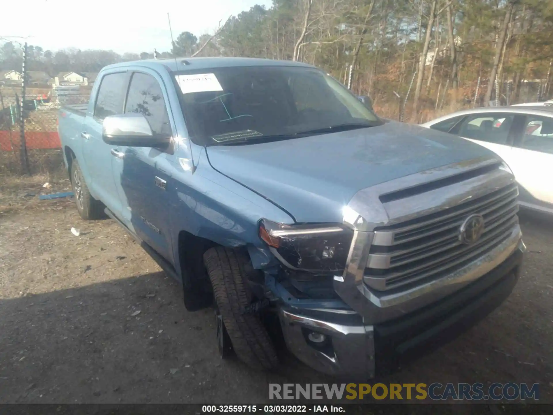 1 Photograph of a damaged car 5TFHY5F12KX848609 TOYOTA TUNDRA 4WD 2019