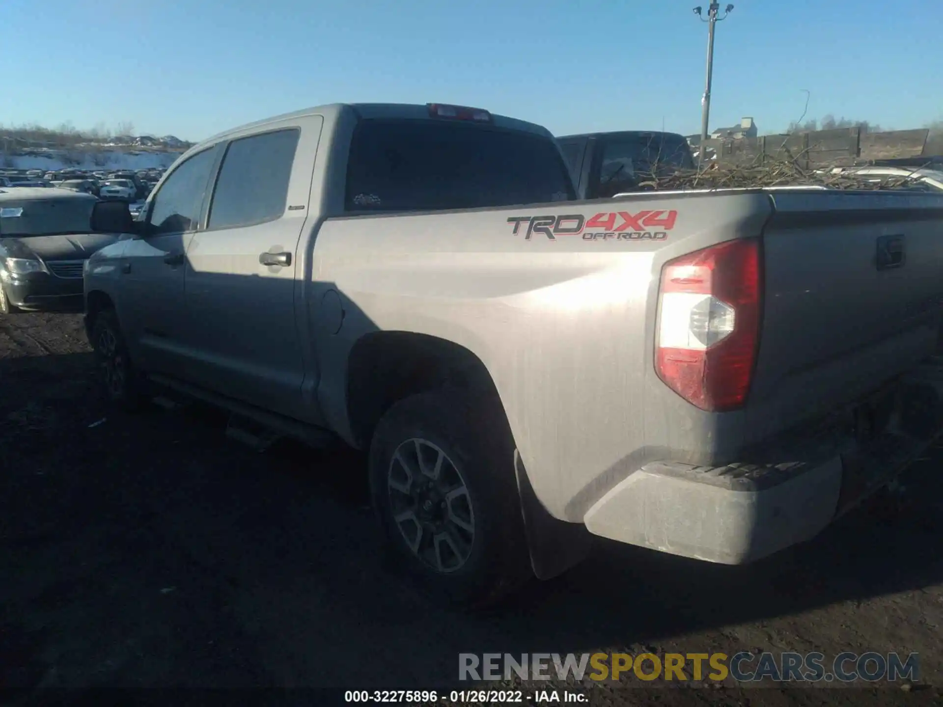 3 Photograph of a damaged car 5TFHY5F13KX777369 TOYOTA TUNDRA 4WD 2019