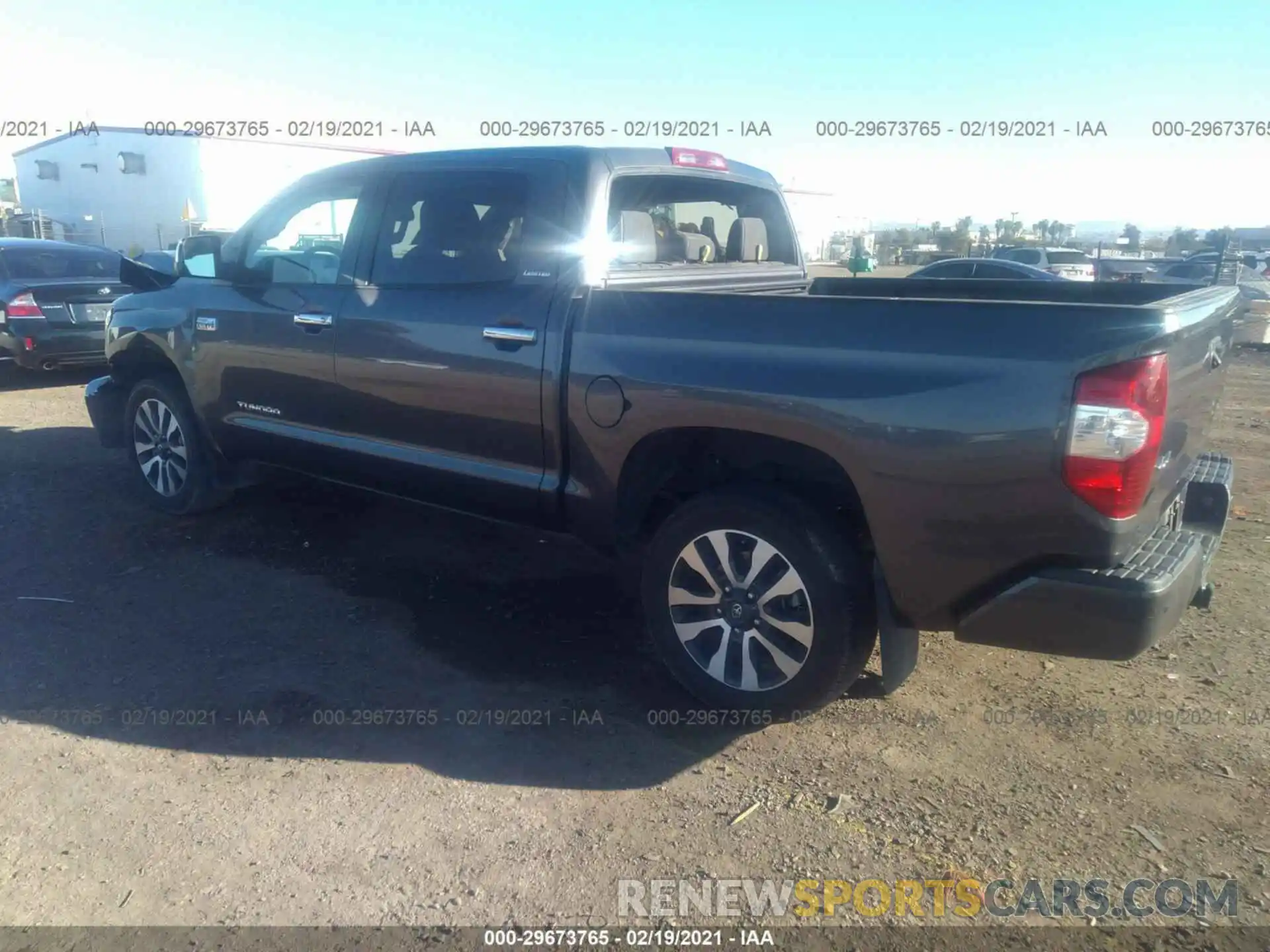 3 Photograph of a damaged car 5TFHY5F13KX788100 TOYOTA TUNDRA 4WD 2019