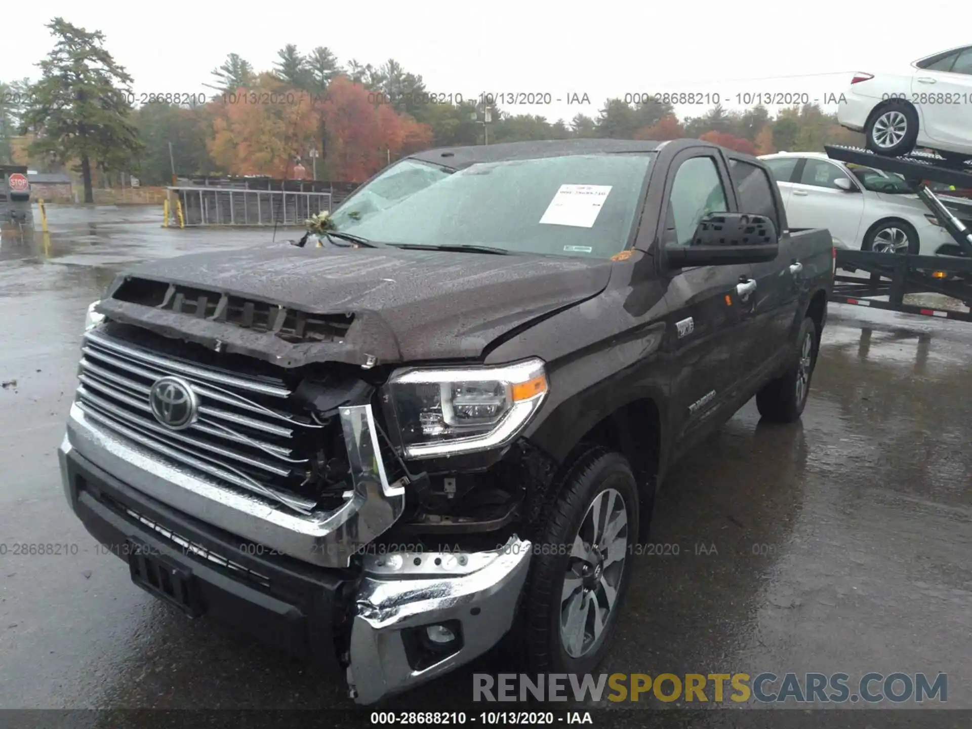 2 Photograph of a damaged car 5TFHY5F13KX858873 TOYOTA TUNDRA 4WD 2019