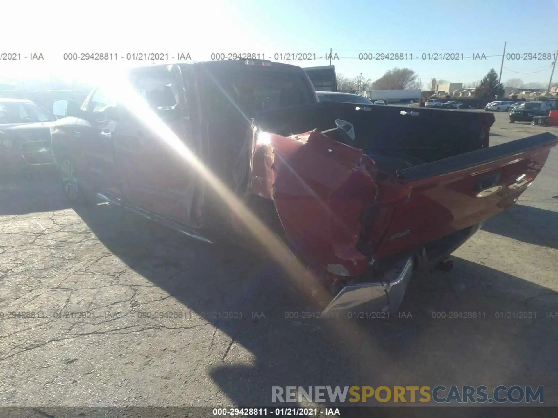 3 Photograph of a damaged car 5TFHY5F14KX782810 TOYOTA TUNDRA 4WD 2019