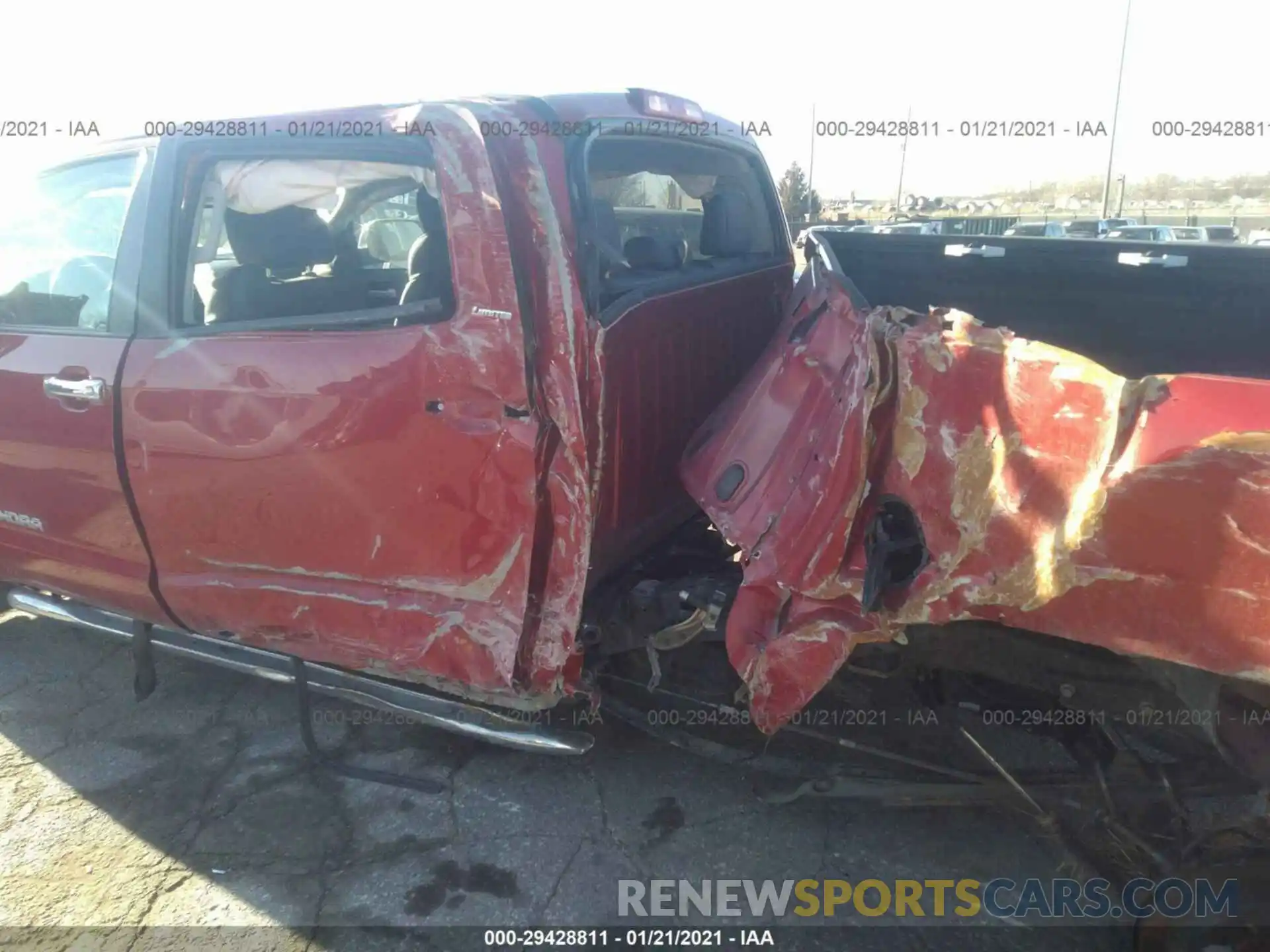 6 Photograph of a damaged car 5TFHY5F14KX782810 TOYOTA TUNDRA 4WD 2019