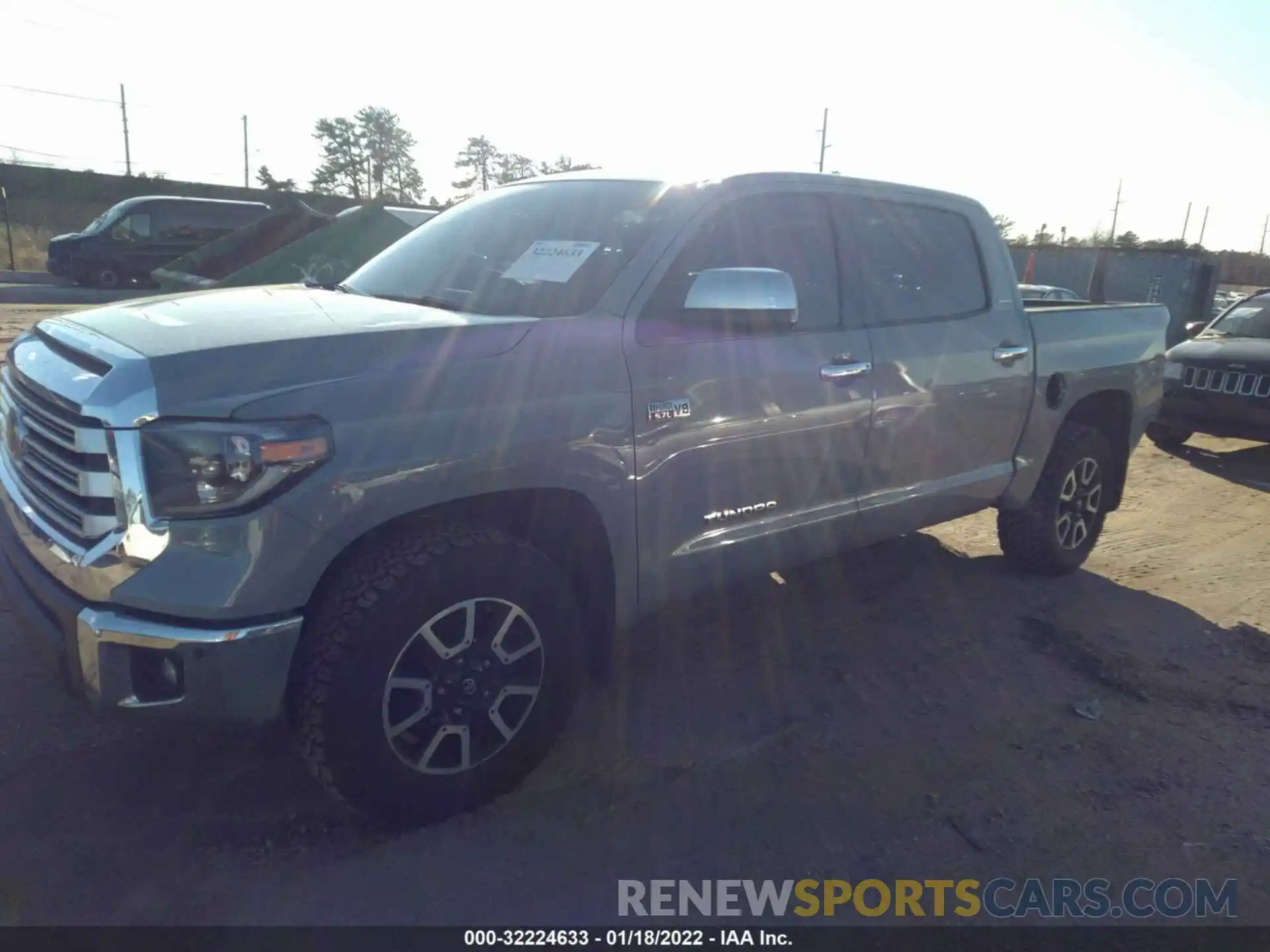 2 Photograph of a damaged car 5TFHY5F14KX834369 TOYOTA TUNDRA 4WD 2019