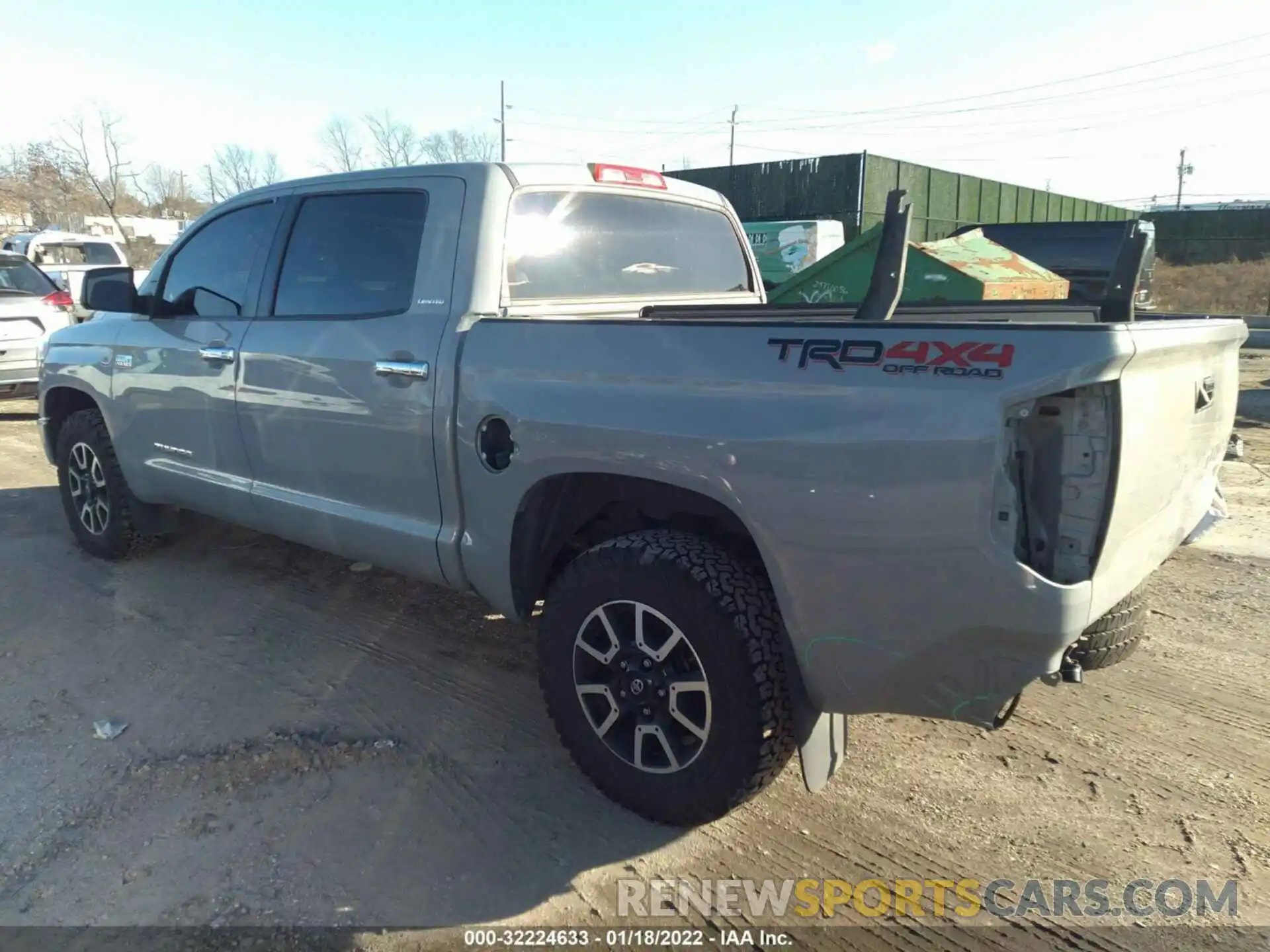 3 Photograph of a damaged car 5TFHY5F14KX834369 TOYOTA TUNDRA 4WD 2019