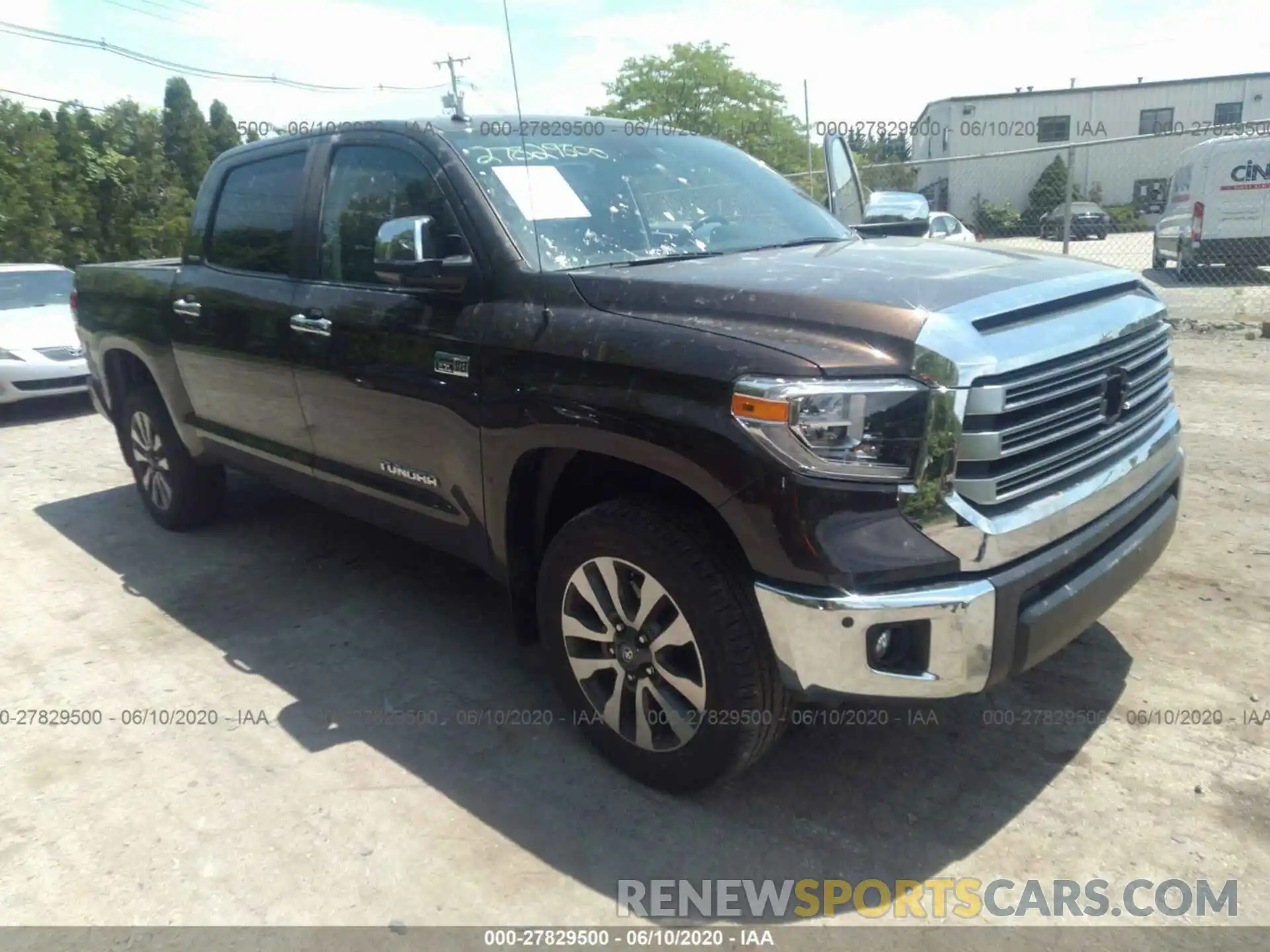 1 Photograph of a damaged car 5TFHY5F15KX806788 TOYOTA TUNDRA 4WD 2019