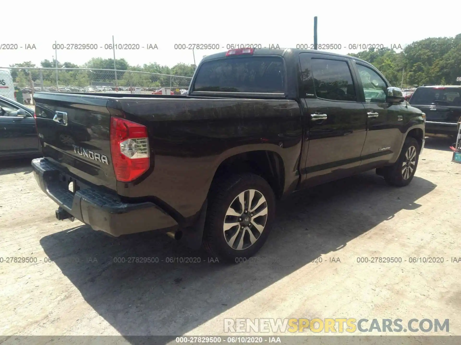 4 Photograph of a damaged car 5TFHY5F15KX806788 TOYOTA TUNDRA 4WD 2019