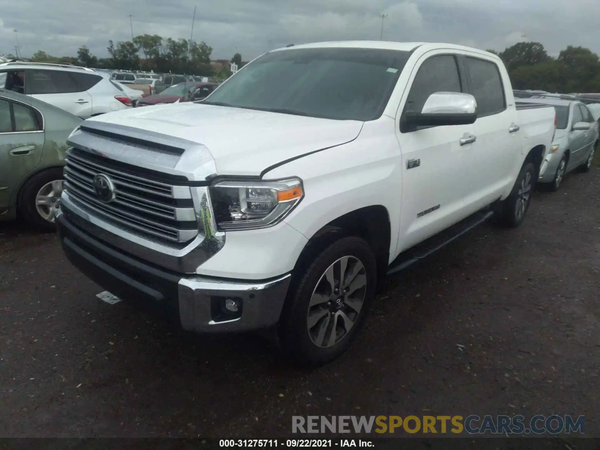 2 Photograph of a damaged car 5TFHY5F16KX799561 TOYOTA TUNDRA 4WD 2019