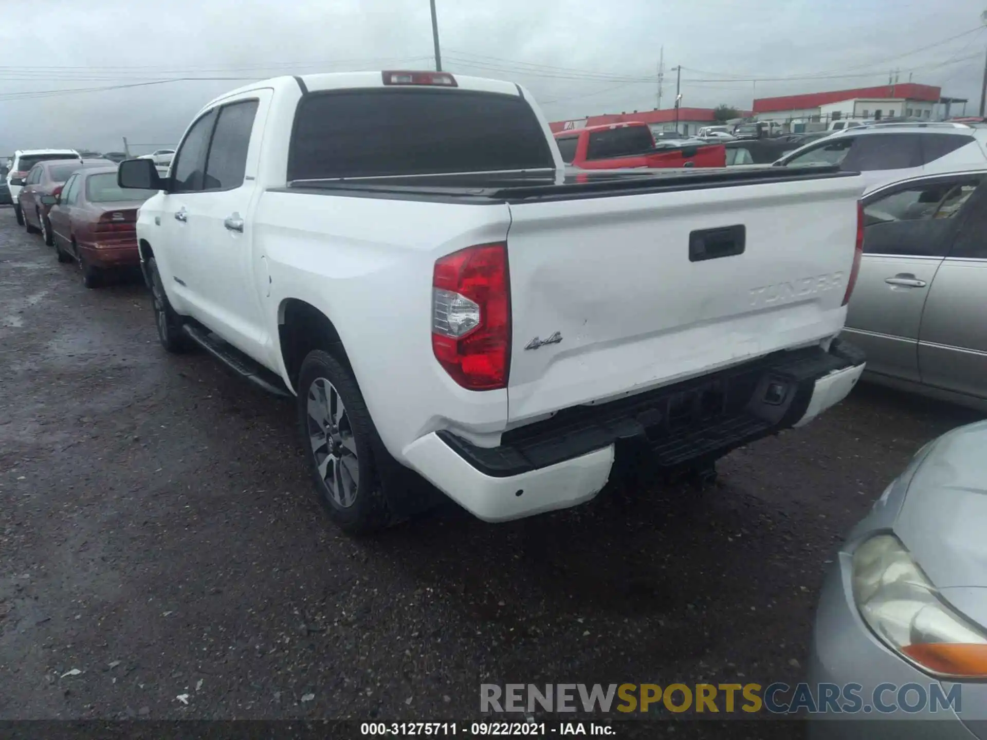 3 Photograph of a damaged car 5TFHY5F16KX799561 TOYOTA TUNDRA 4WD 2019