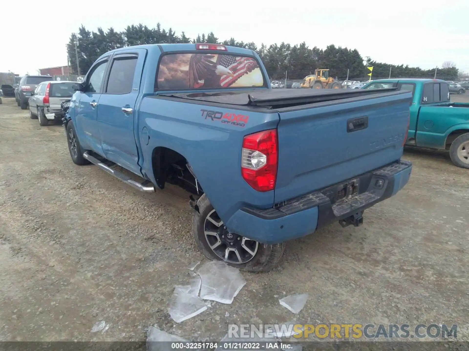 3 Photograph of a damaged car 5TFHY5F16KX806864 TOYOTA TUNDRA 4WD 2019