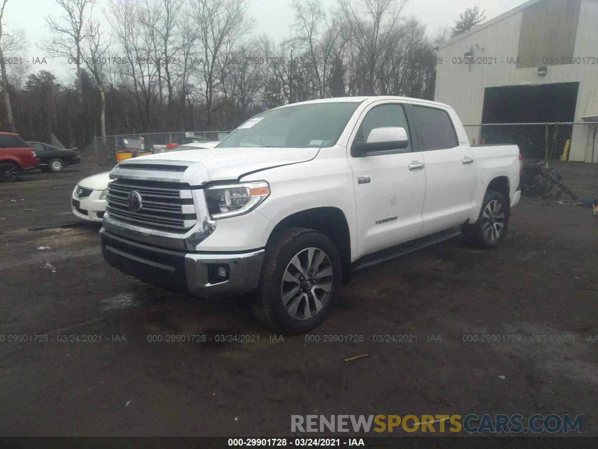 2 Photograph of a damaged car 5TFHY5F16KX829450 TOYOTA TUNDRA 4WD 2019