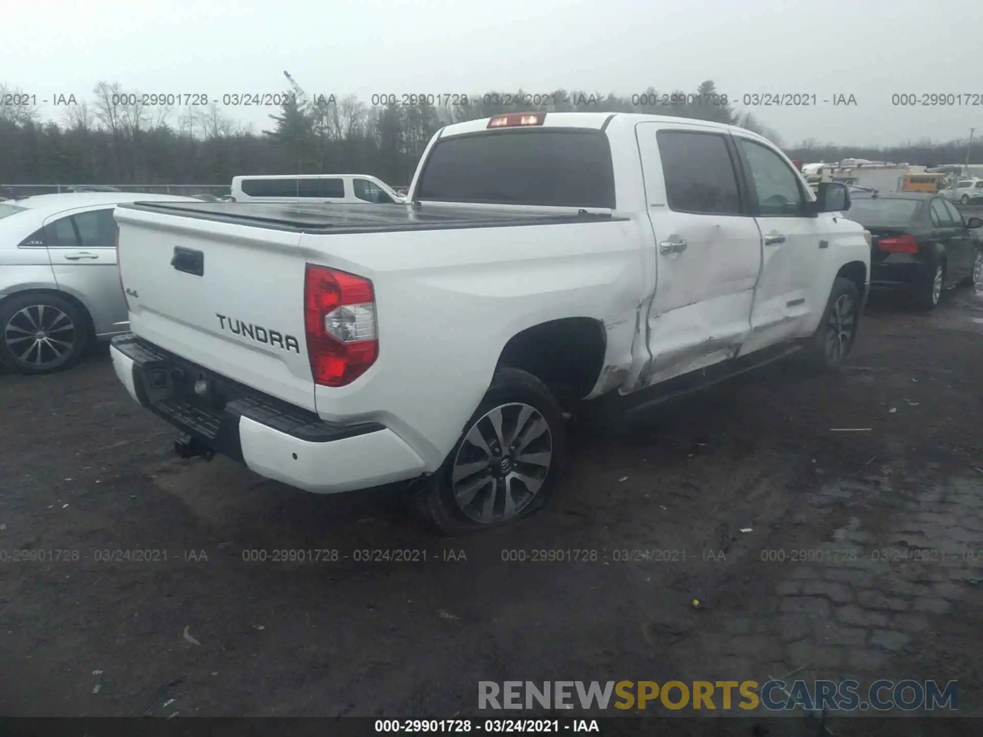 4 Photograph of a damaged car 5TFHY5F16KX829450 TOYOTA TUNDRA 4WD 2019