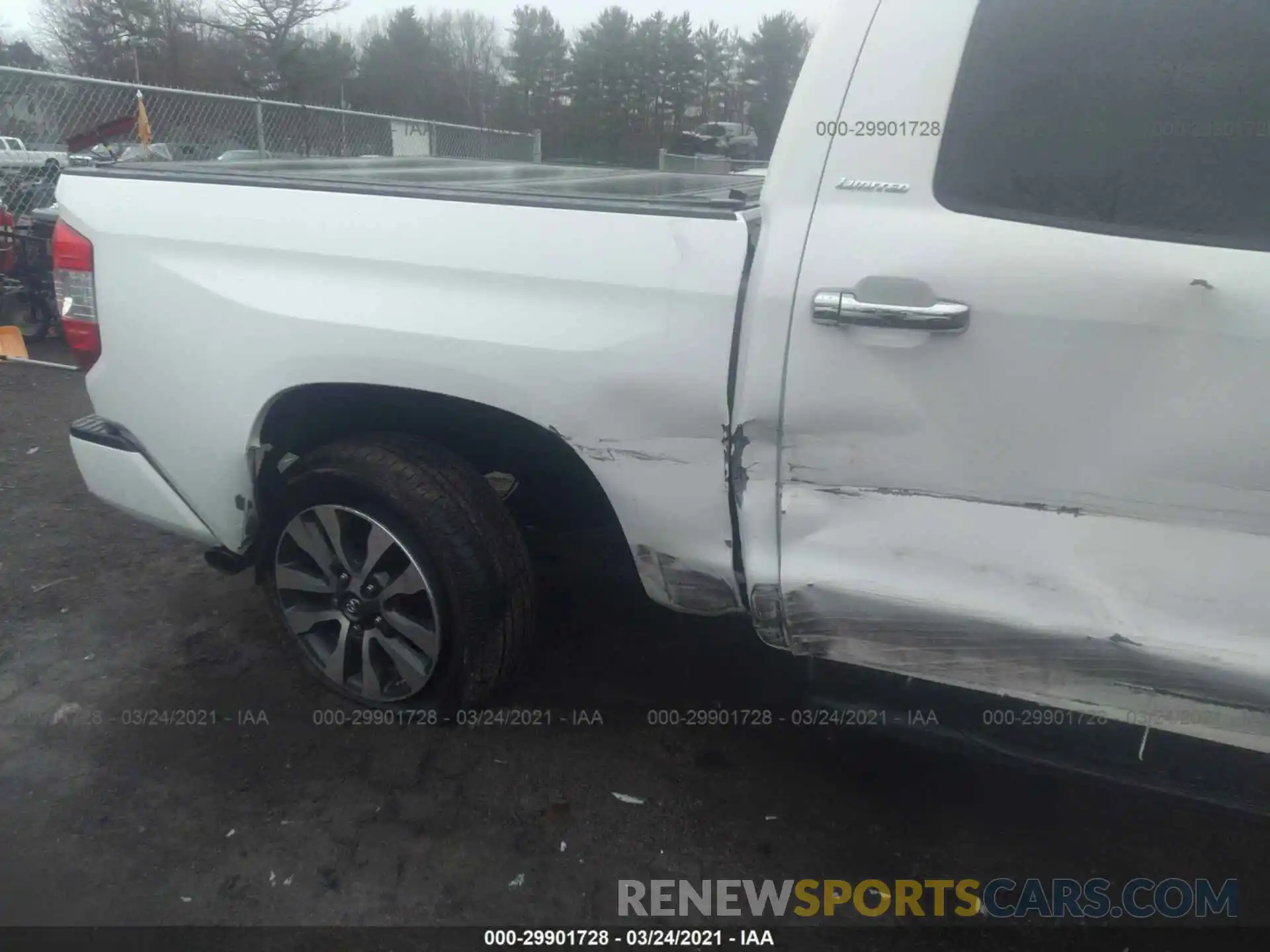 6 Photograph of a damaged car 5TFHY5F16KX829450 TOYOTA TUNDRA 4WD 2019