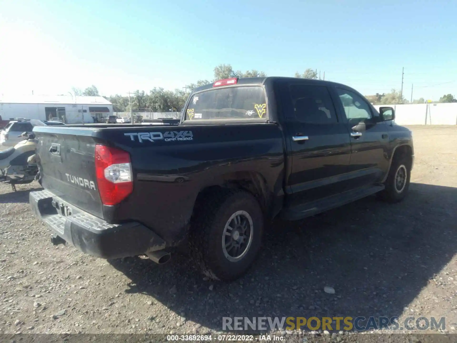 4 Photograph of a damaged car 5TFHY5F18KX842653 TOYOTA TUNDRA 4WD 2019