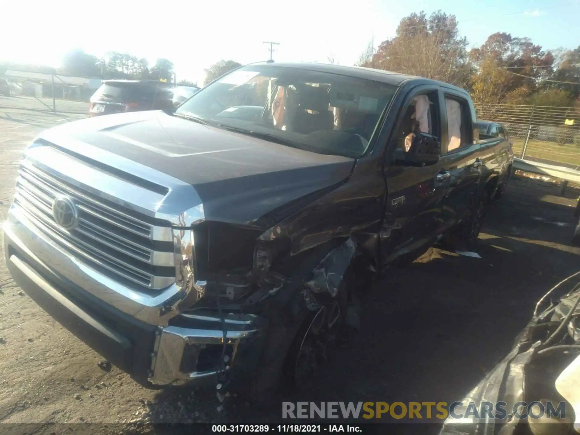 2 Photograph of a damaged car 5TFHY5F18KX845701 TOYOTA TUNDRA 4WD 2019